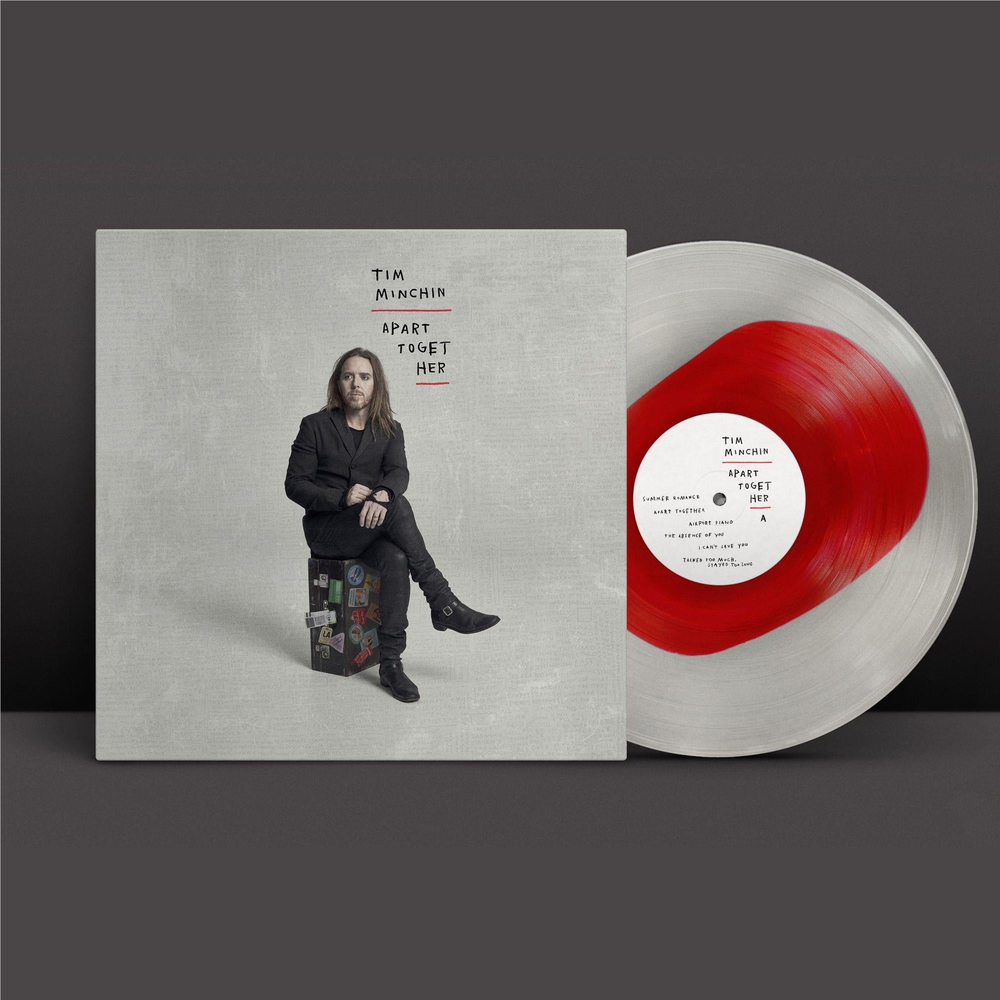 Apart Together (Clear & Red Vinyl) - By: Tim Minchin