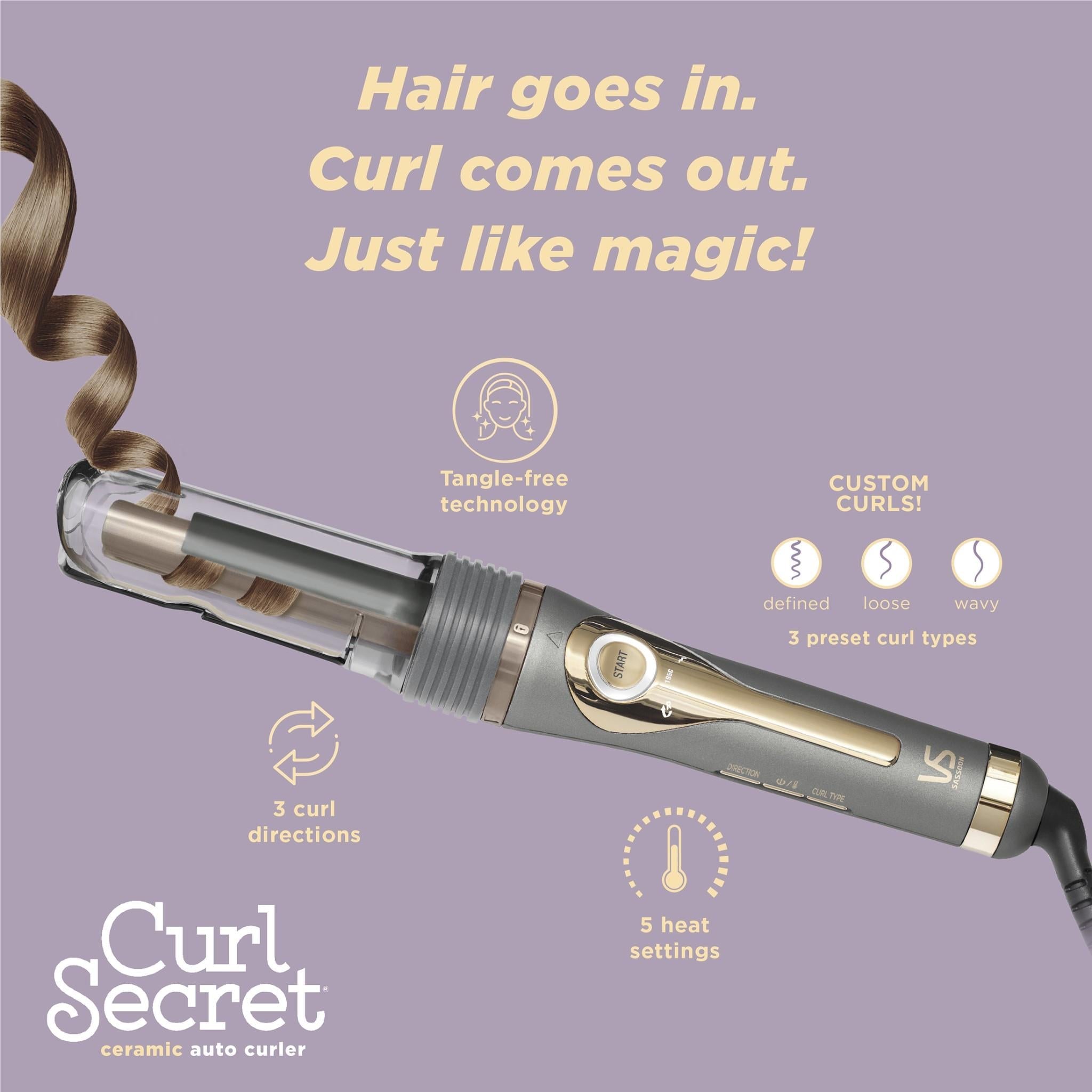 VS Sassoon Curl Secret Ceramic Auto Curler