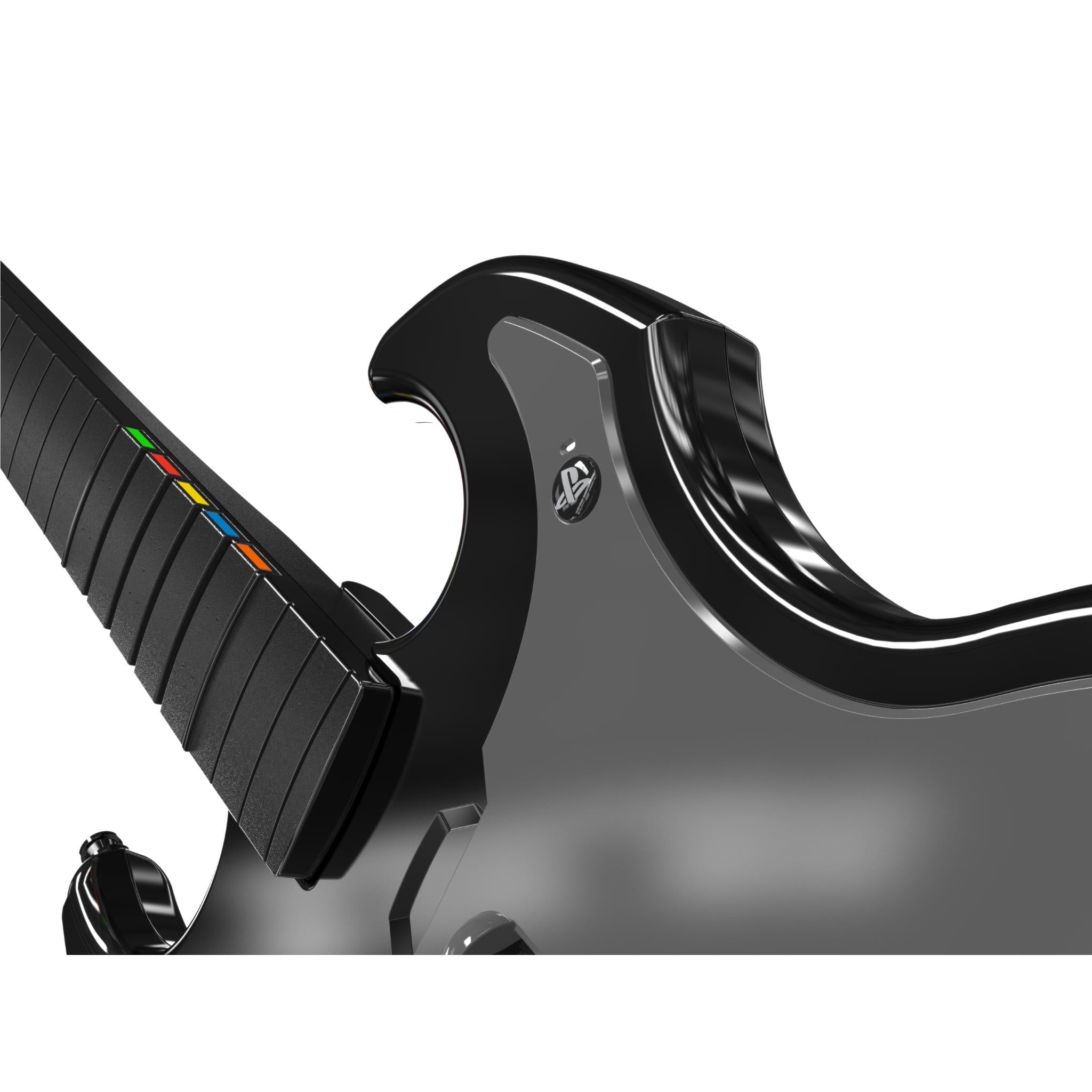 PDP Riffmaster wireless guitar controller for PlayStation in black, image 13 - Electronic Gaming Accessories at Tech Supply Shed NZ