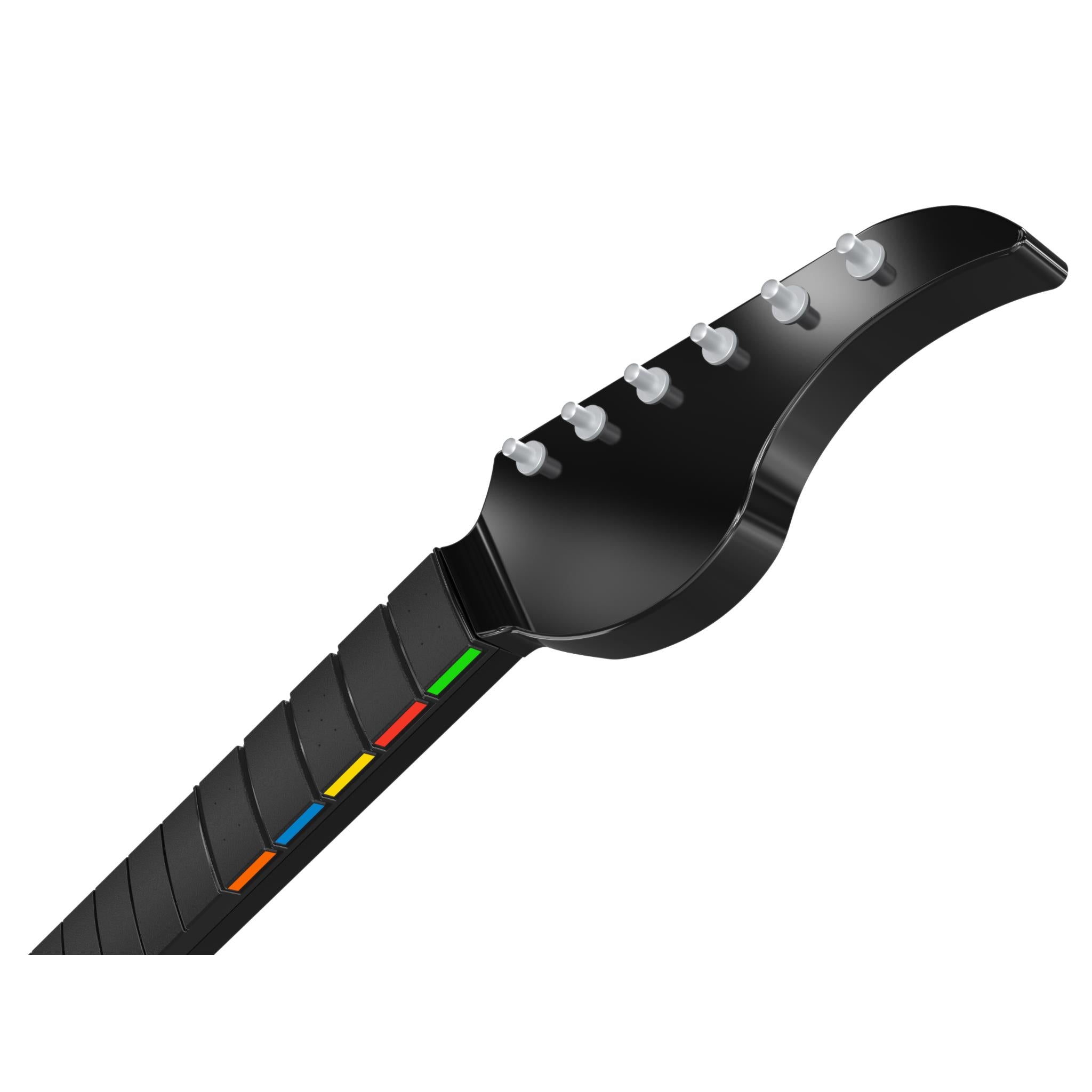 PDP Riffmaster wireless guitar controller for PlayStation in black, image 10 - Electronic Gaming Accessories at Tech Supply Shed NZ