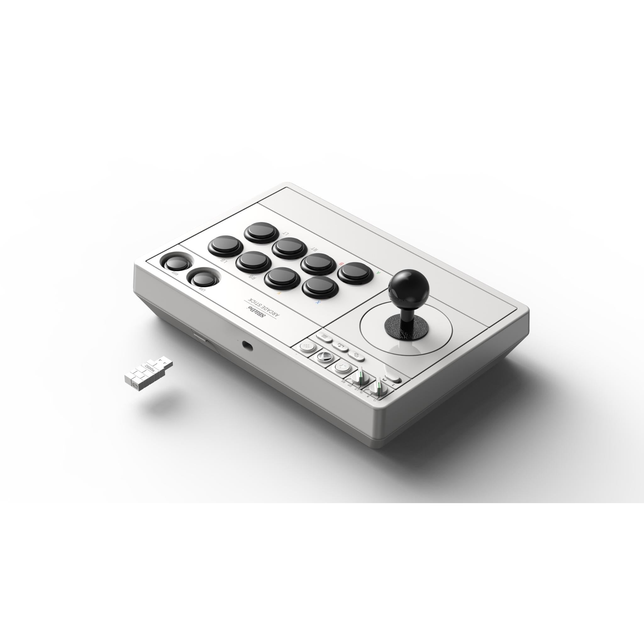 8BitDo Arcade Stick for Xbox (White)