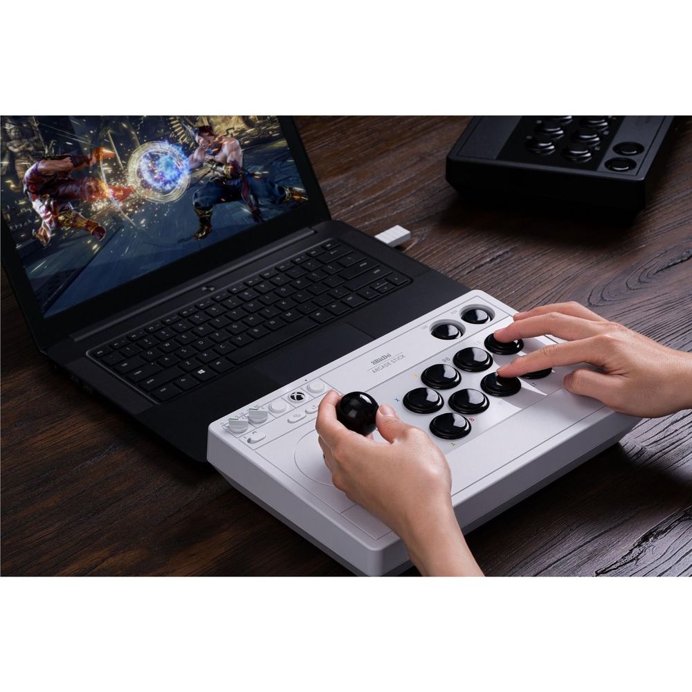 8BitDo Arcade Stick for Xbox (White)