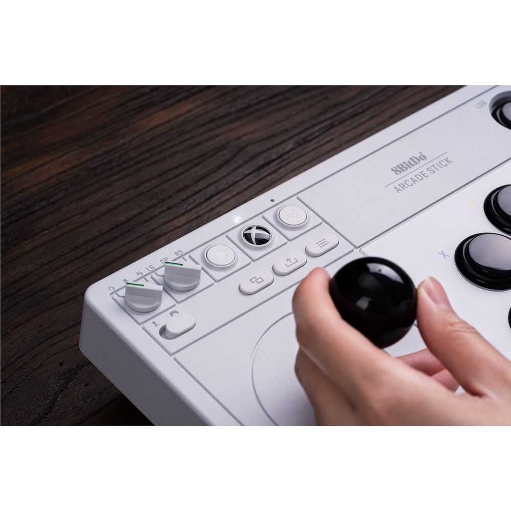 8BitDo Arcade Stick for Xbox (White)