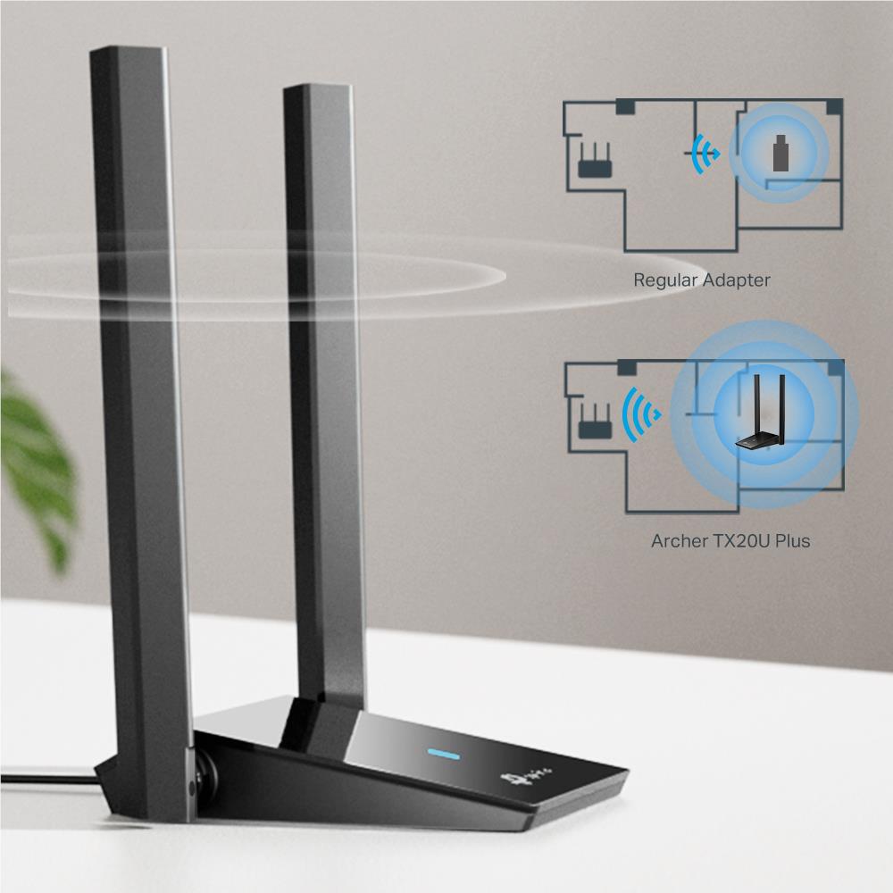 TP Link Archer TX20U Plus AX1800 Wireless USB Adapter