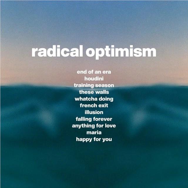 Radical Optimism, By: Dua Lipa