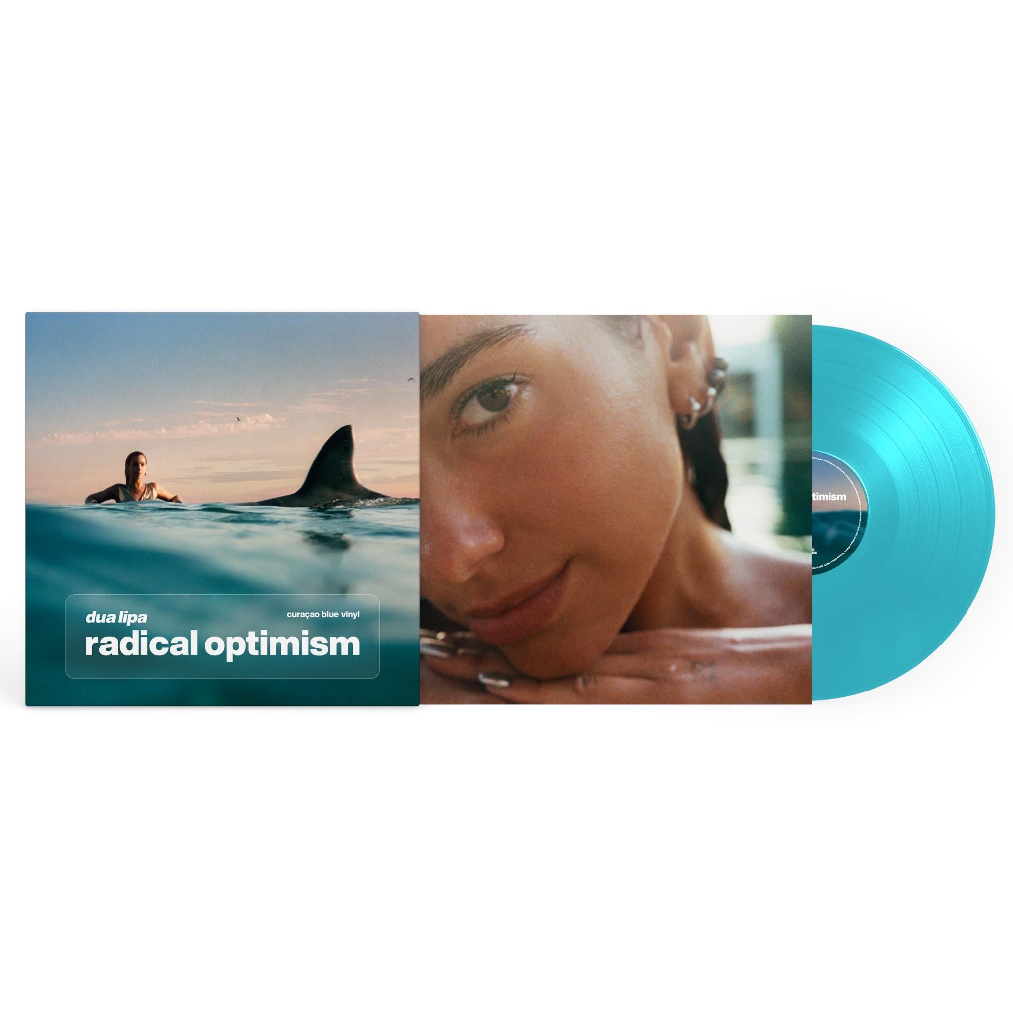 Radical Optimism (Blue Vinyl) - By: Dua Lipa