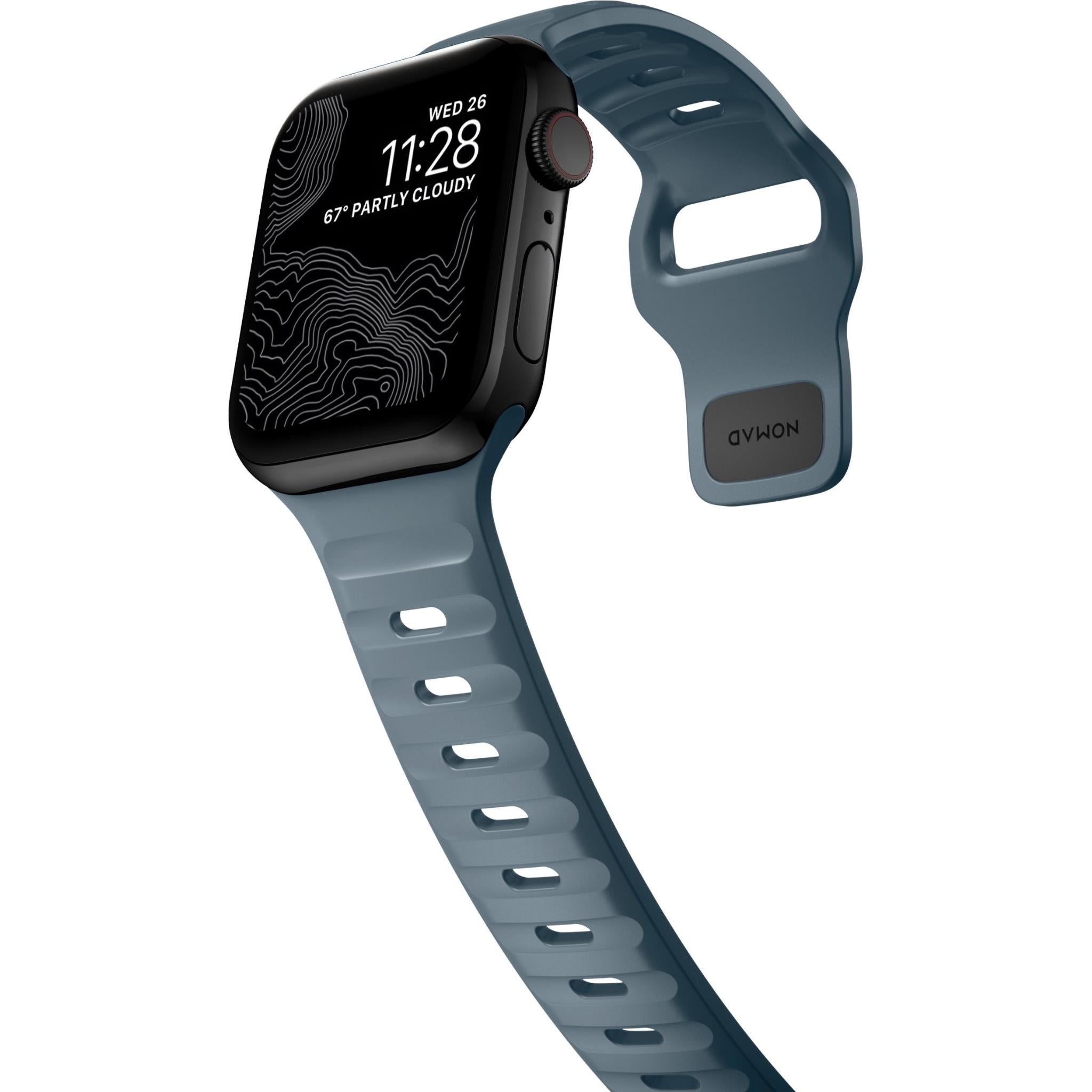 NOMAD Sport Band for Apple Watch for 38-41mm (Marine Blue)