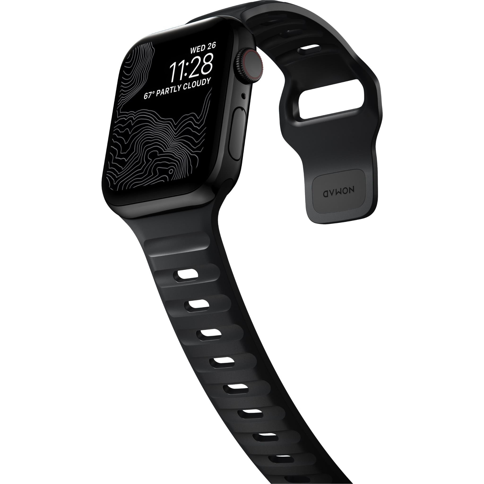 NOMAD Sport Band for Apple Watch for 42-49mm (Black)