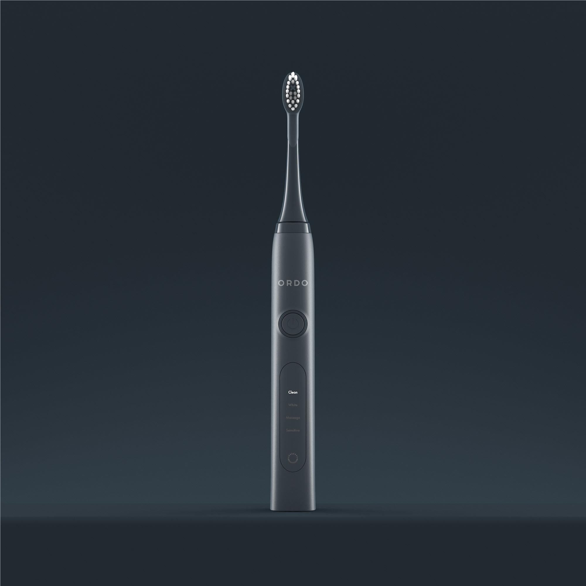 Ordo Sonic+ Brush Heads 4 Pack (Charcoal Grey)