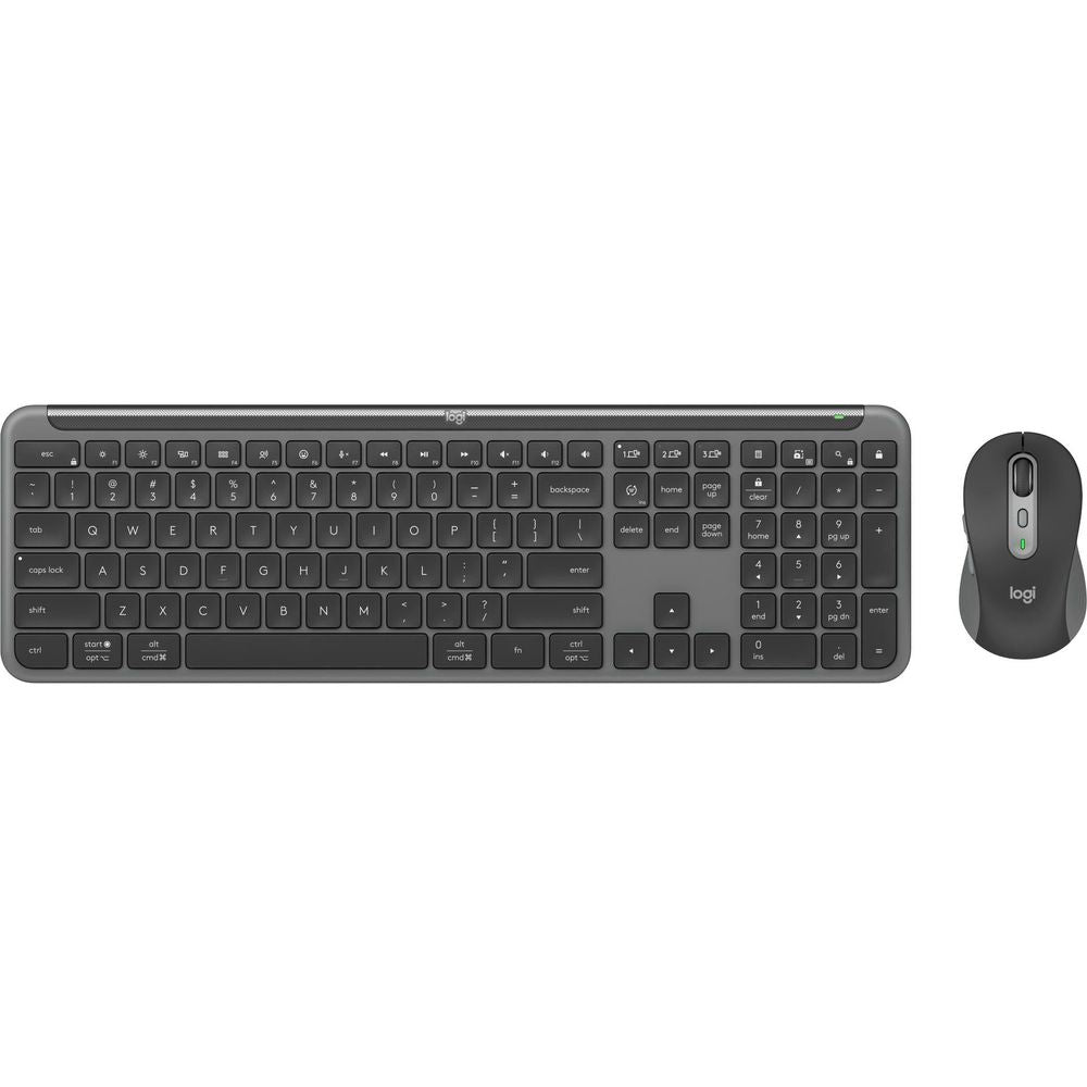 Logitech MK950 Slim Wireless Keyboard & Mouse Combo (Graphite)