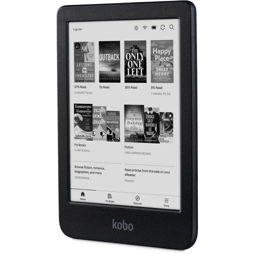 Kobo Clara Black & White 6" E-Reader