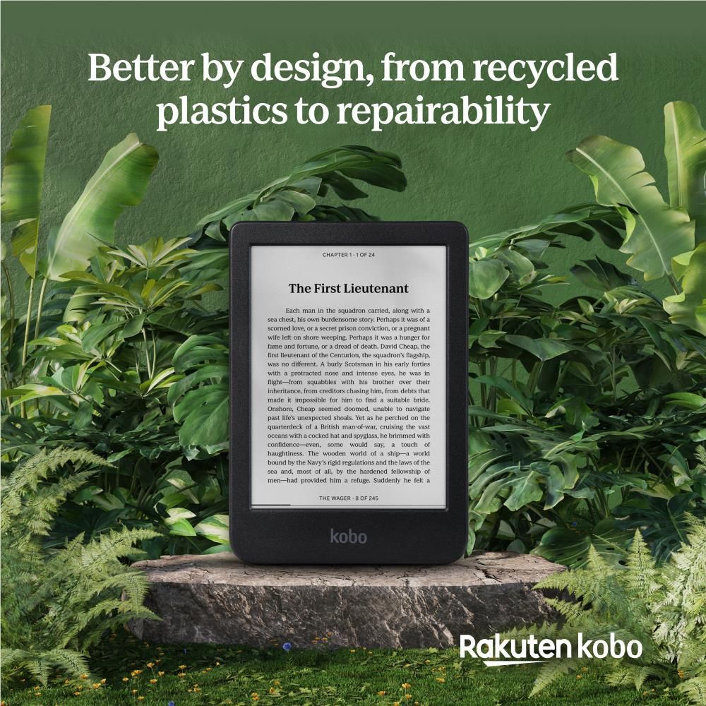 Kobo Clara Black & White 6" E-Reader