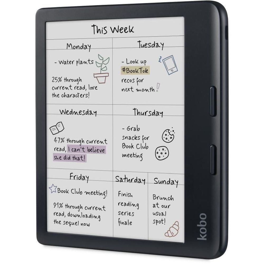 Kobo Libra Colour 7" eReader (Black)