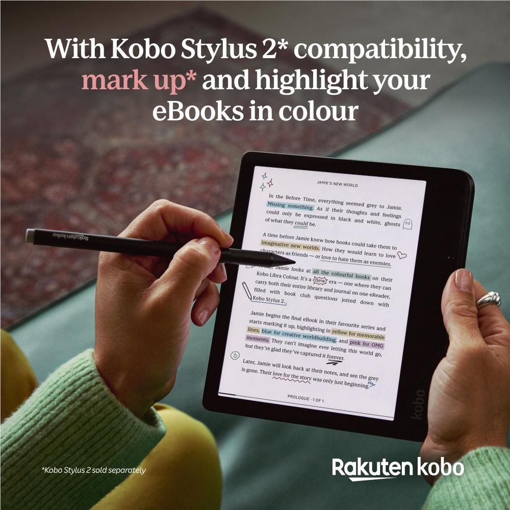 Kobo Libra Colour 7" eReader (White)