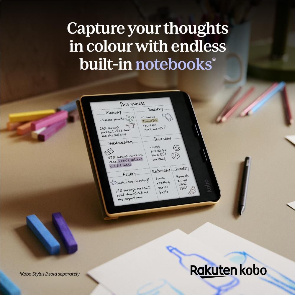 Kobo Libra Colour 7" eReader (White)