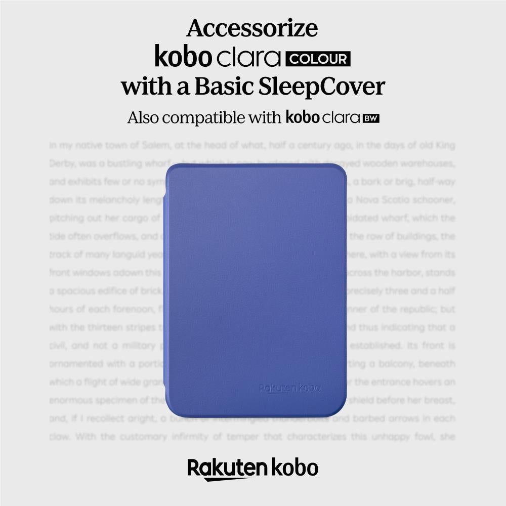 Kobo Clara eReader Basic SleepCover Case (Cobalt Blue)