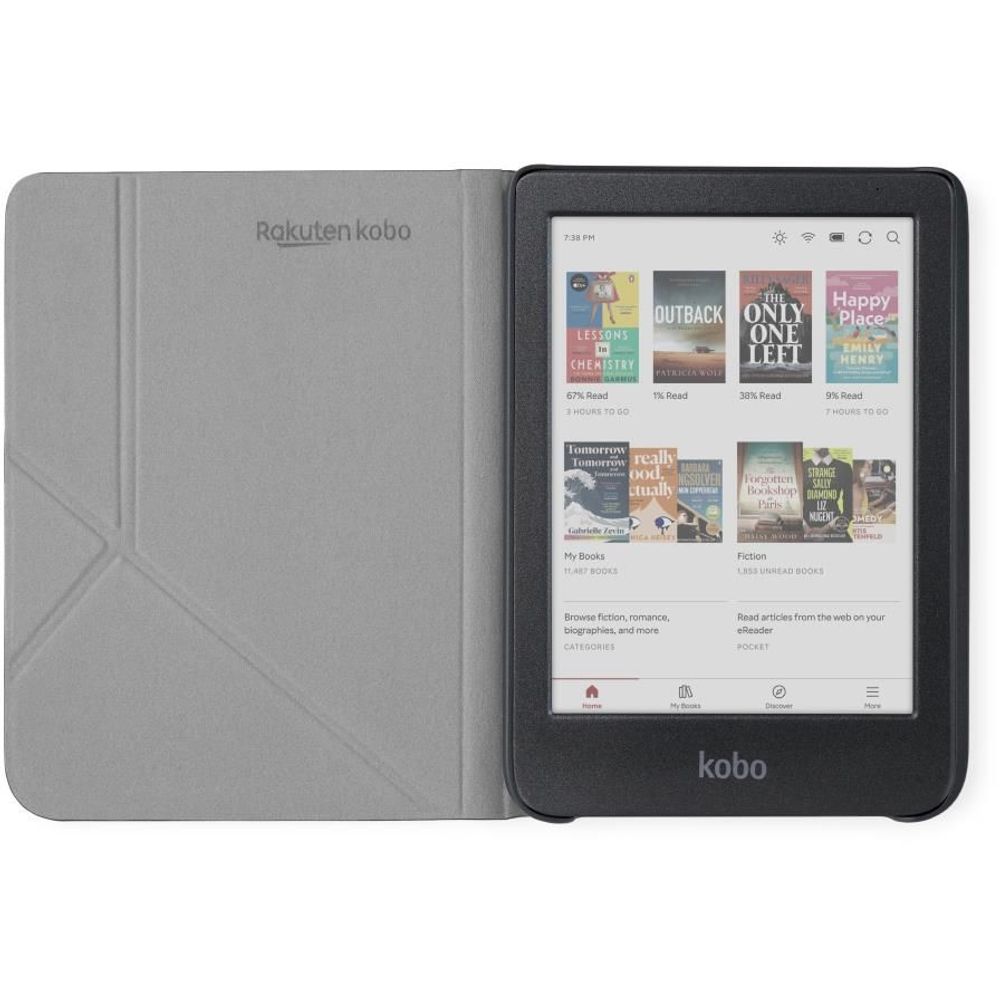 Kobo Clara eReader SleepCover Case (Cayenne Red)