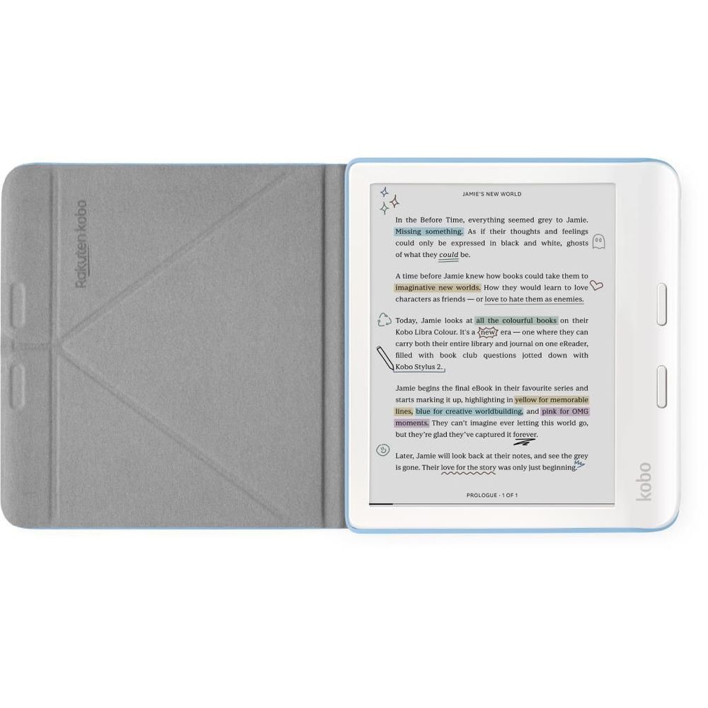 Kobo Libra eReader SleepCover Case (Dusk Blue)