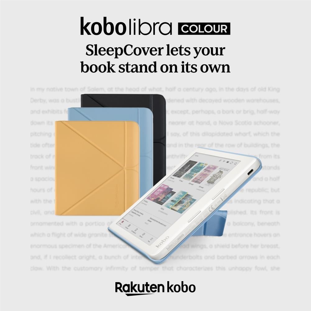 Kobo Libra eReader SleepCover Case (Dusk Blue)