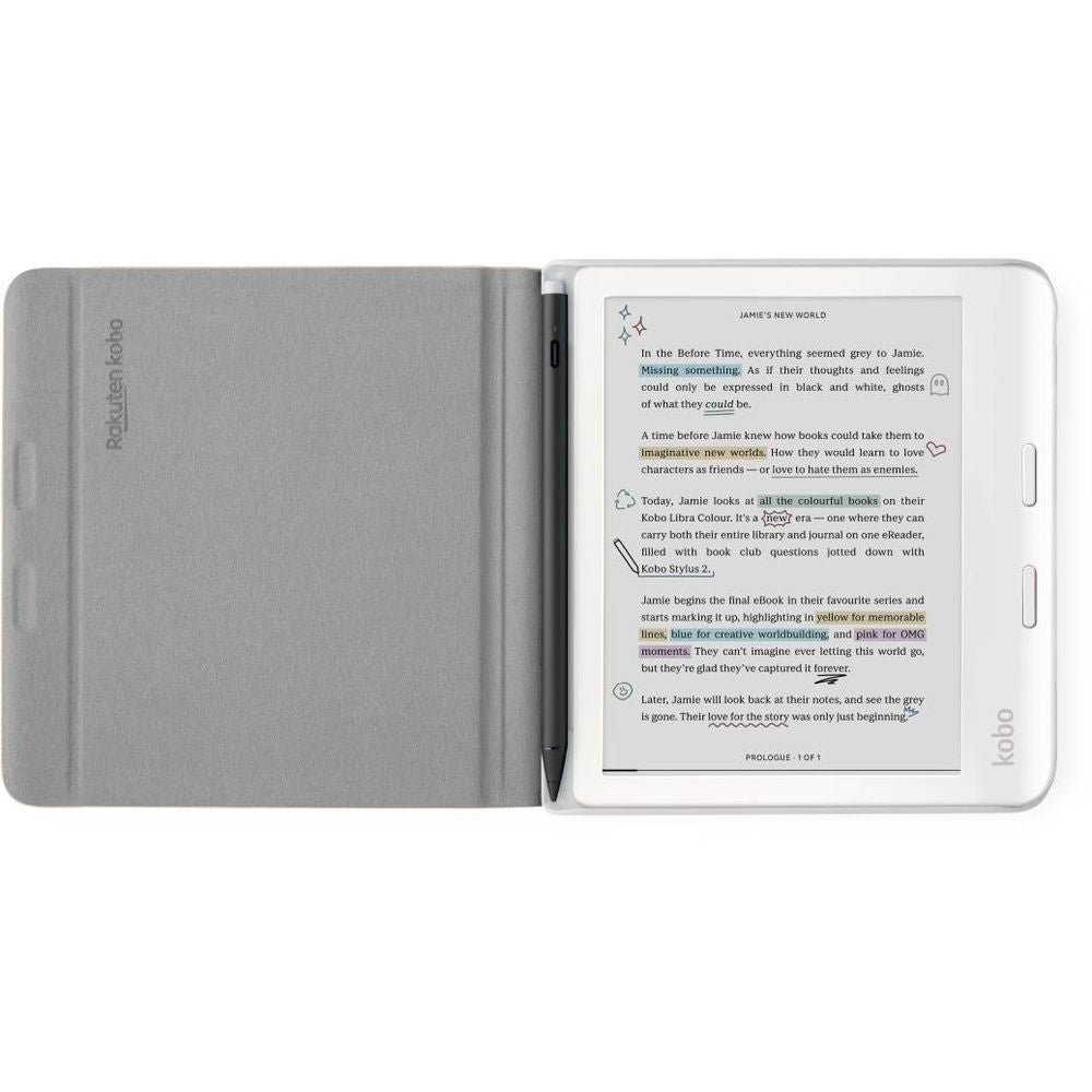 Kobo Libra eReader Notebook SleepCover Case (Sand Beige)
