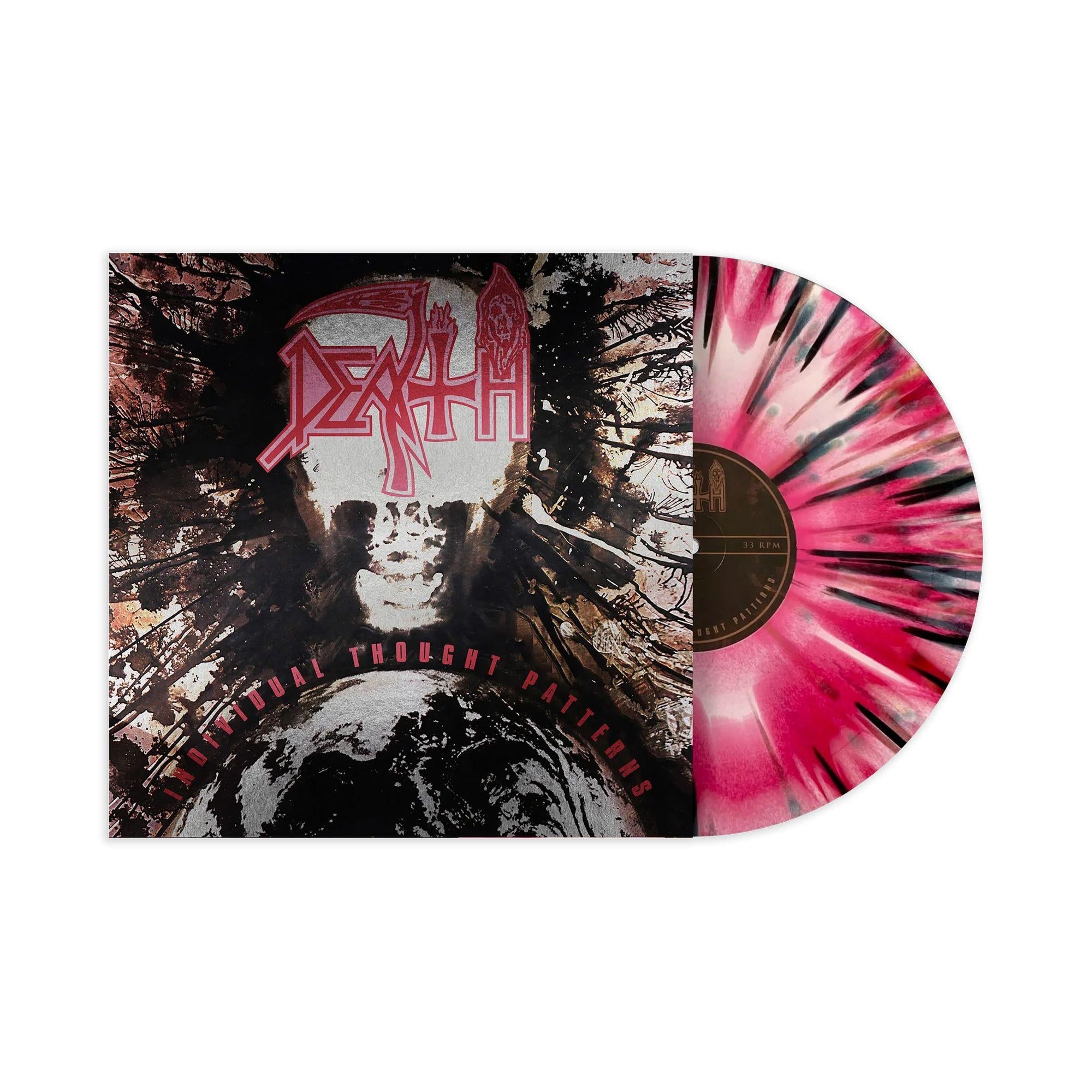 Individual Thought Patterns (Pink / White / Red Merge With Splatter Vinyl) - By: Death