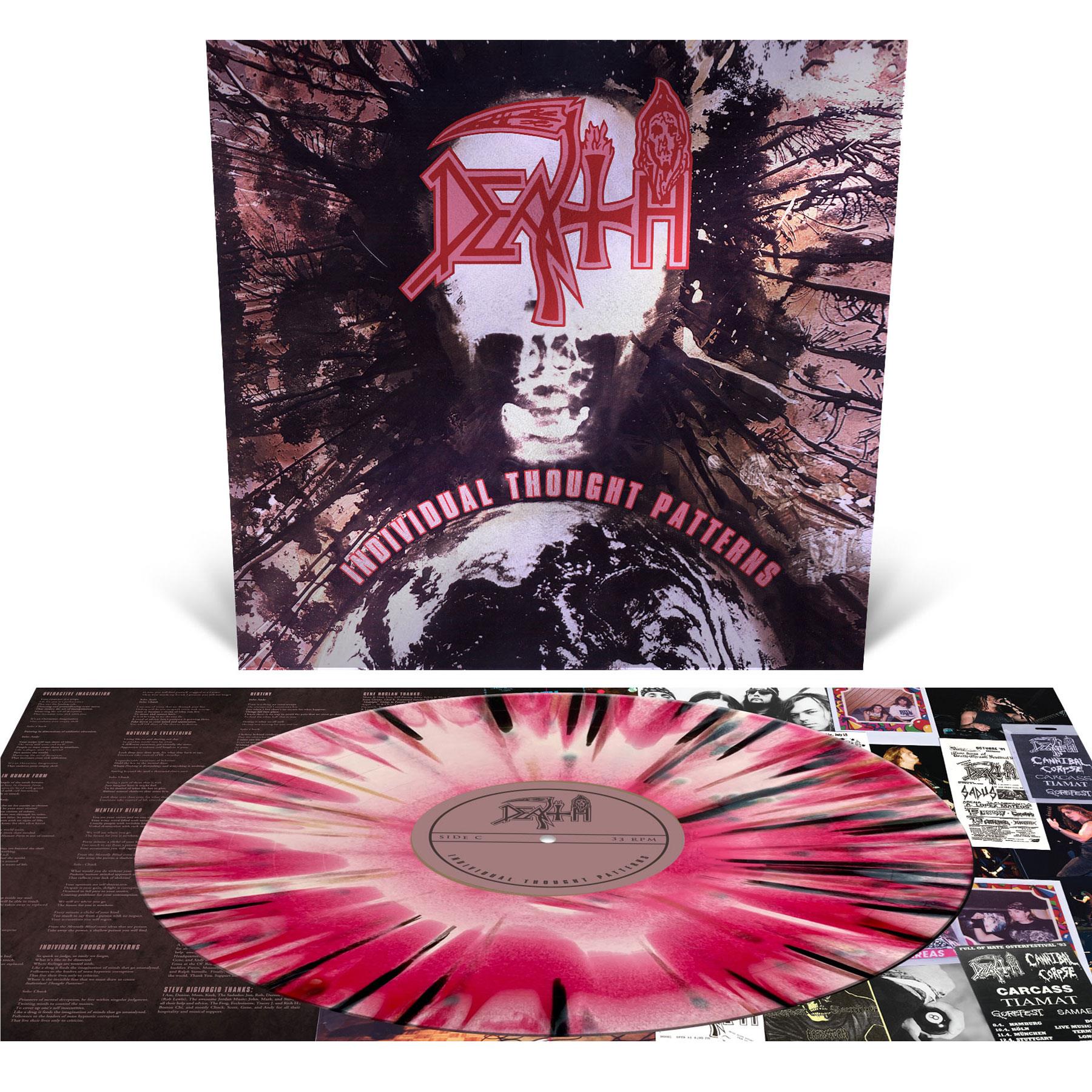 Individual Thought Patterns (Pink / White / Red Merge With Splatter Vinyl) - By: Death