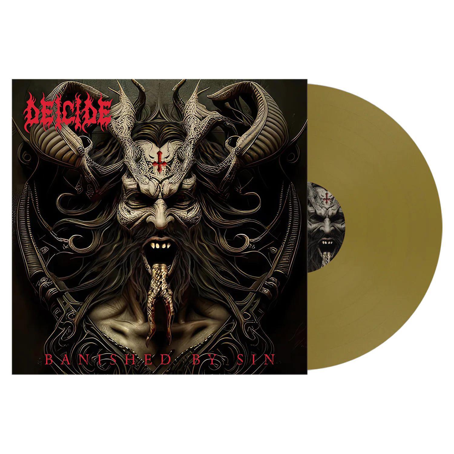 Banished By Sin (Opaque Gold Vinyl) - By: Deicide