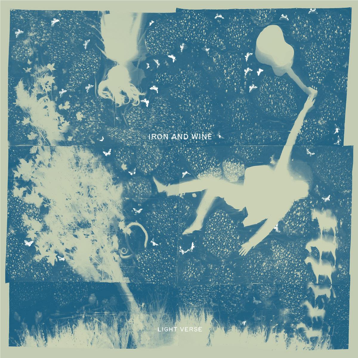 Light Verse (Clear w/Blue Swirl Vinyl) - By: Iron & Wine