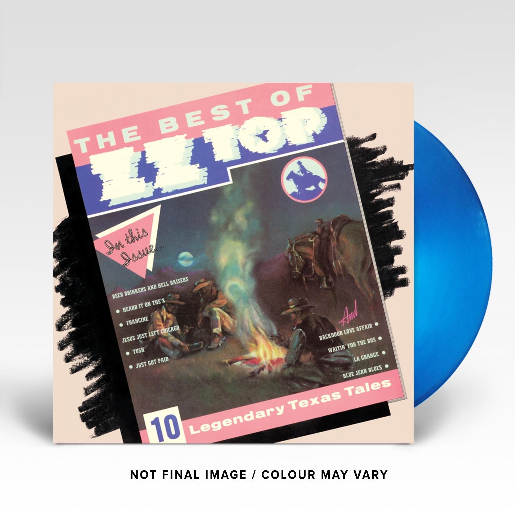The Best Of ZZ Top (Blue Vinyl) - By: Zz Top
