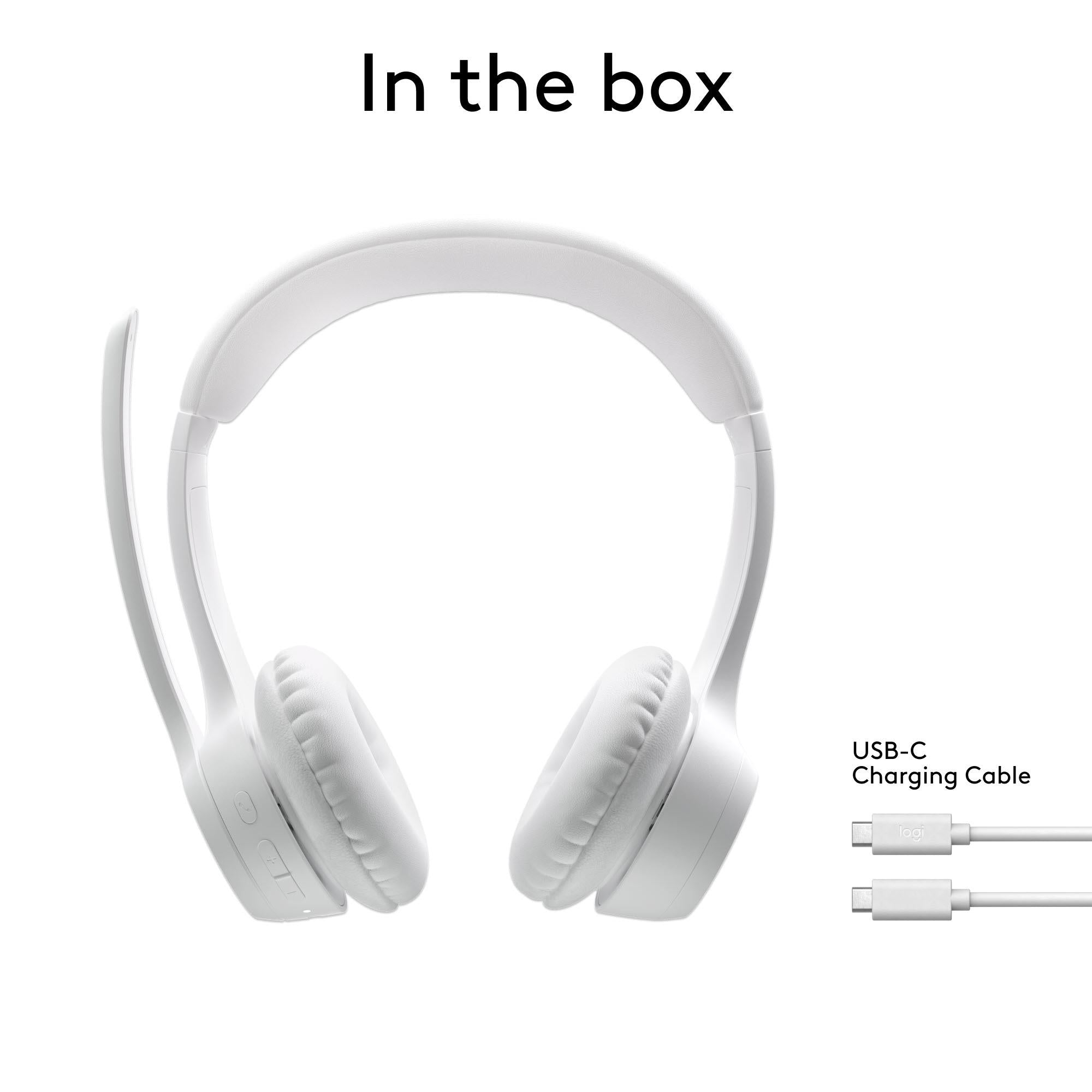 Logitech Zone 300 Wireless Headset (Off White)