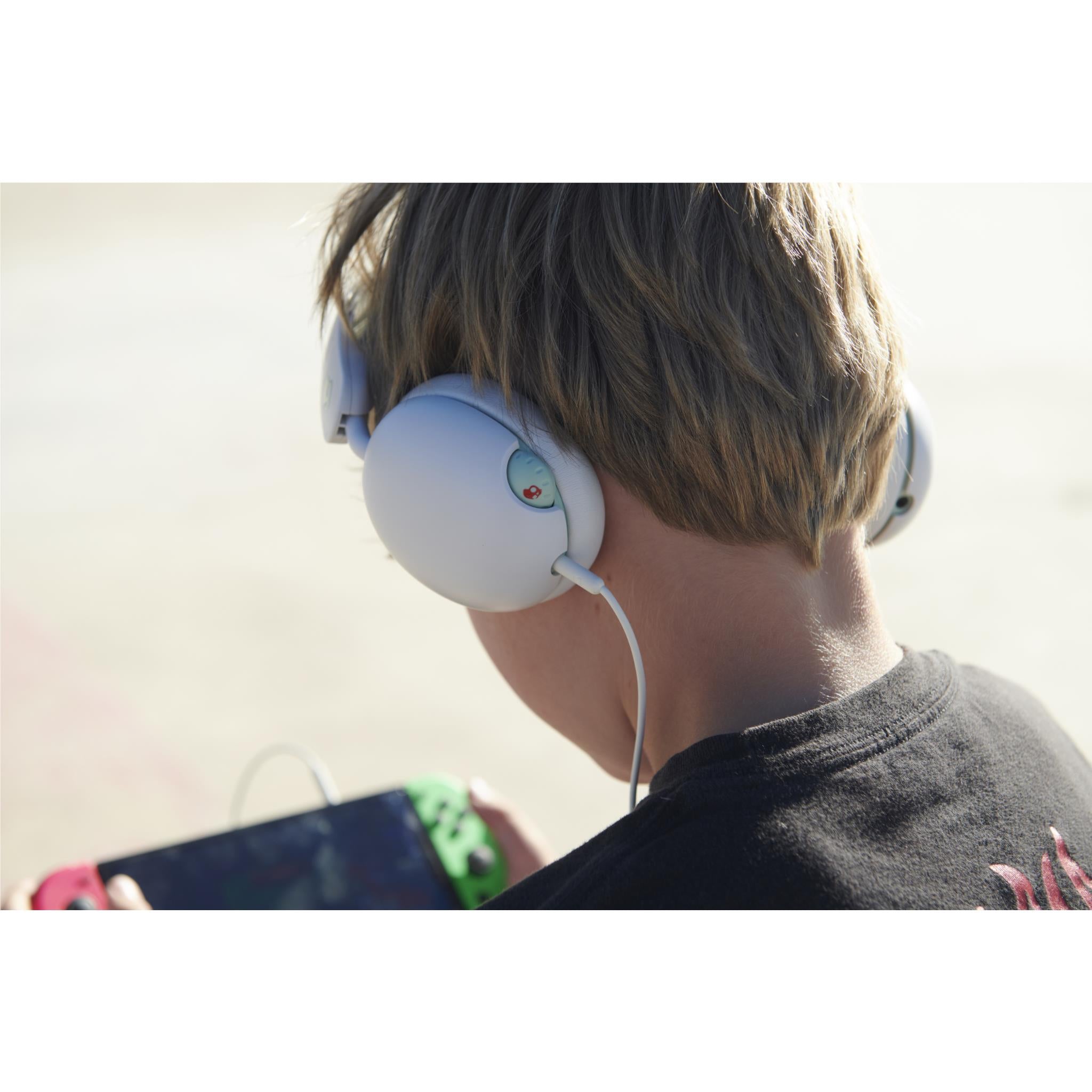Skullcandy Grom Wired Kids Headphones (Bone Seafoam)