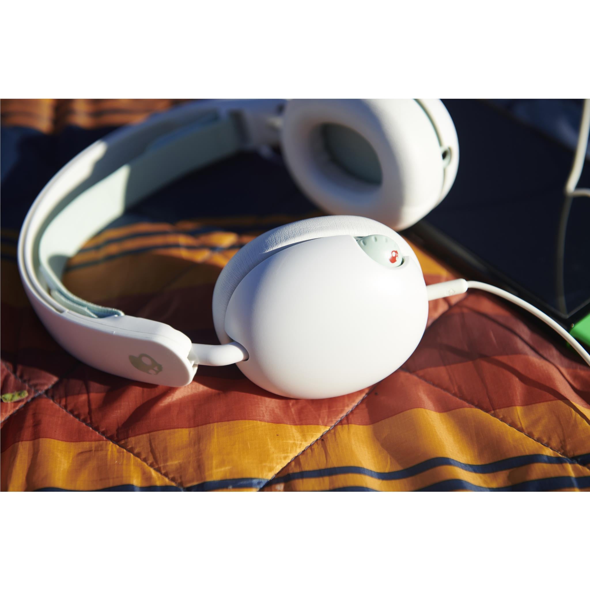 Skullcandy Grom Wired Kids Headphones (Bone Seafoam)