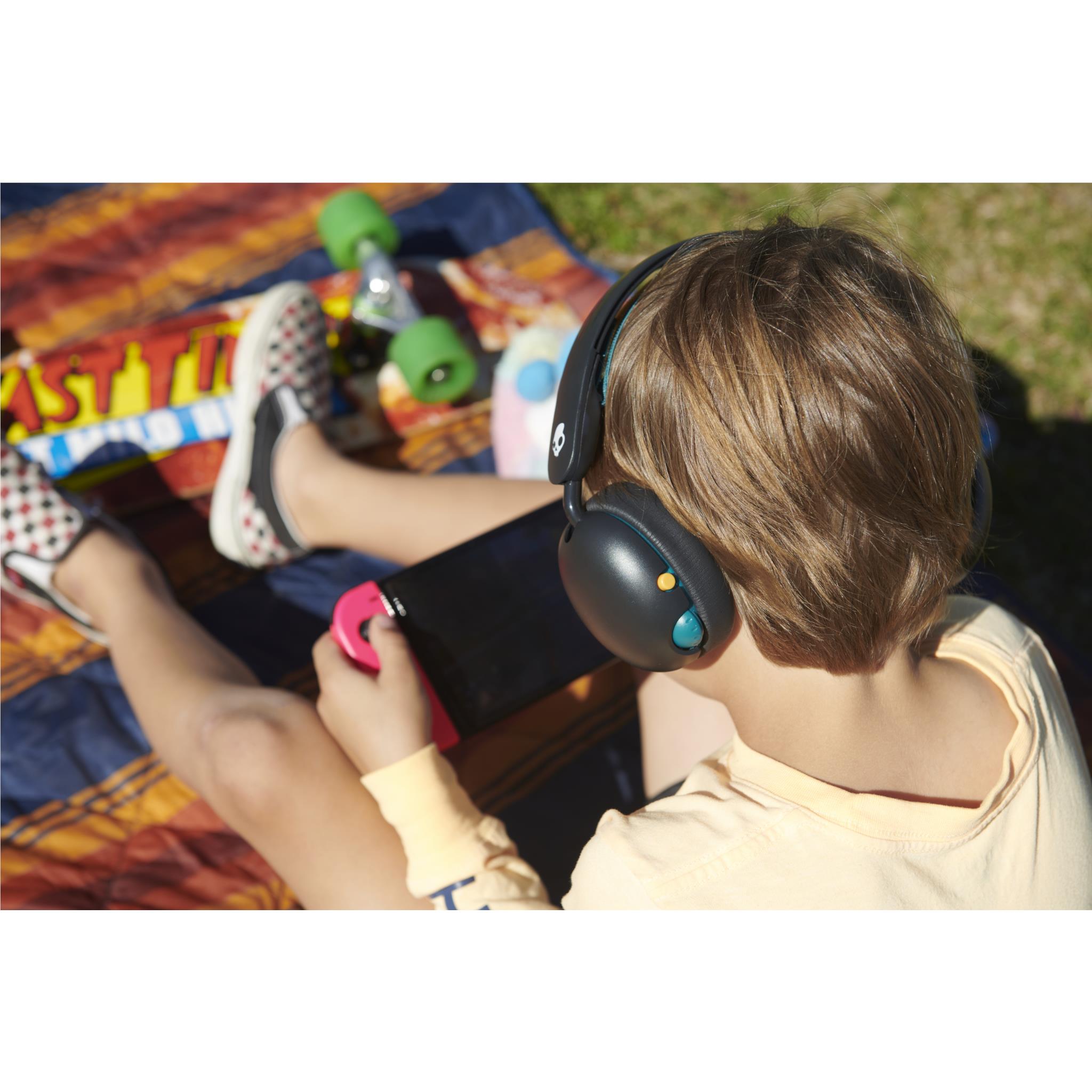 Skullcandy Grom Wireless Kids Headphones (Black)