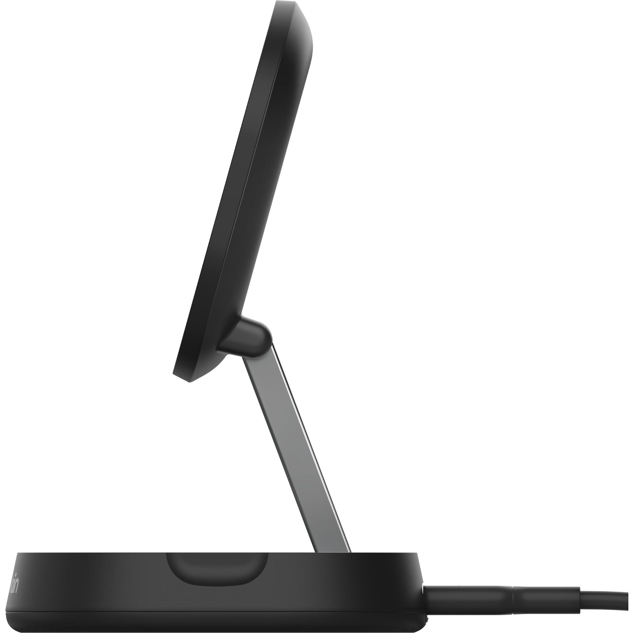 Belkin BoostCharge Pro Convertible Magnetic Qi2 Charging Stand (Black)