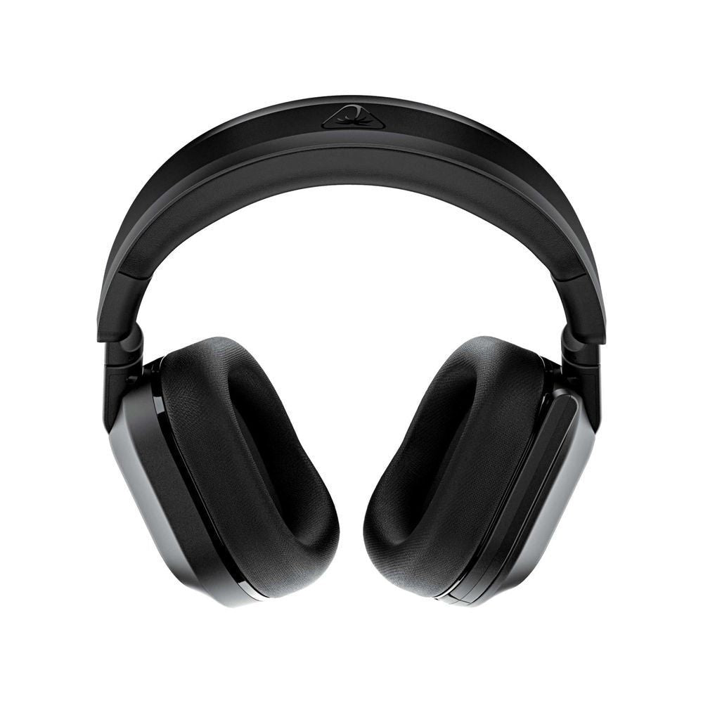 Black Turtle Beach wireless gaming headset top view with padded headband and earcups