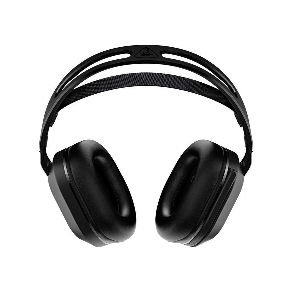 Turtle Beach Stealth 500 over-ear wireless gaming headset, black earcups and headband.