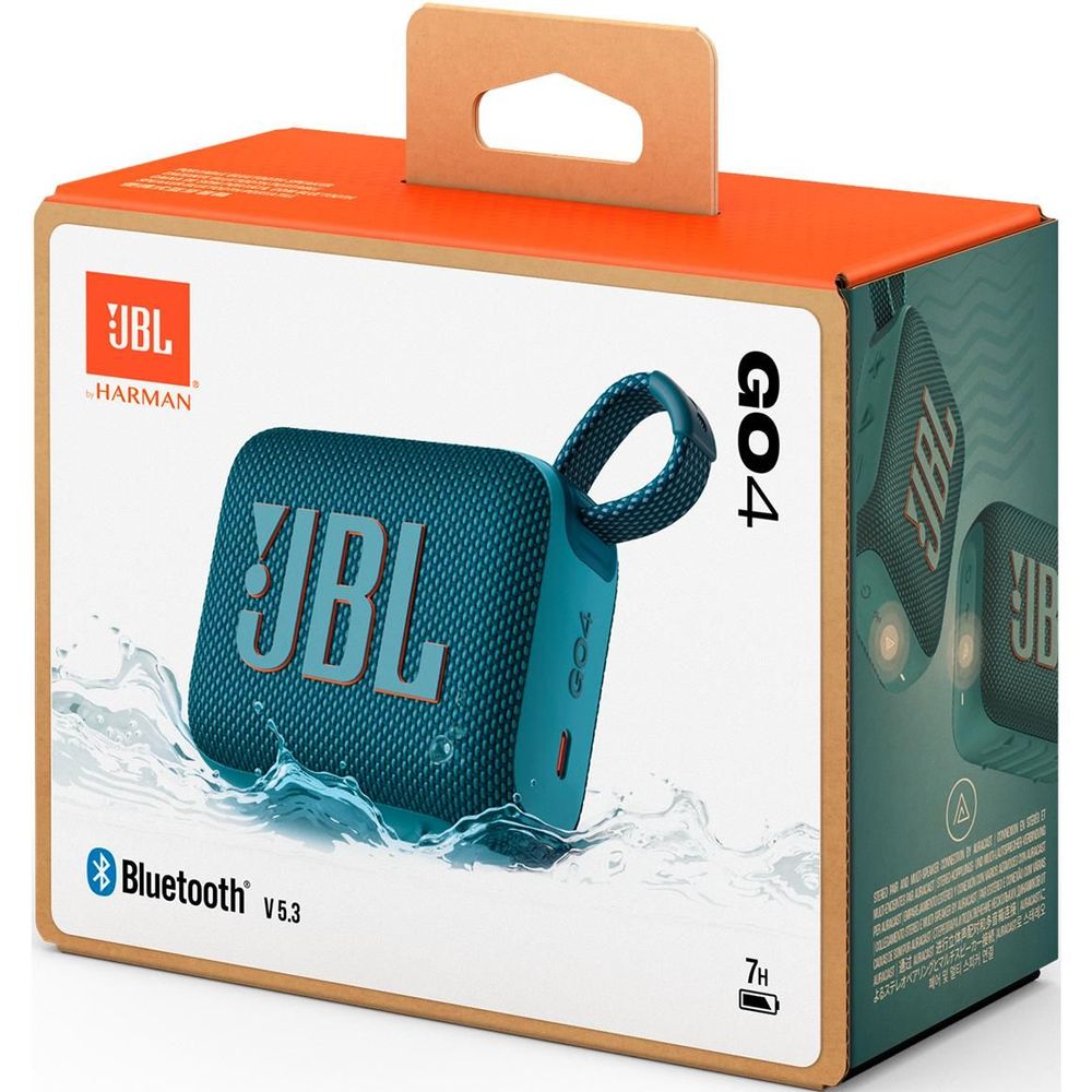 JBL Go 4 Mini Ultra-portable Bluetooth Speaker (Blue)