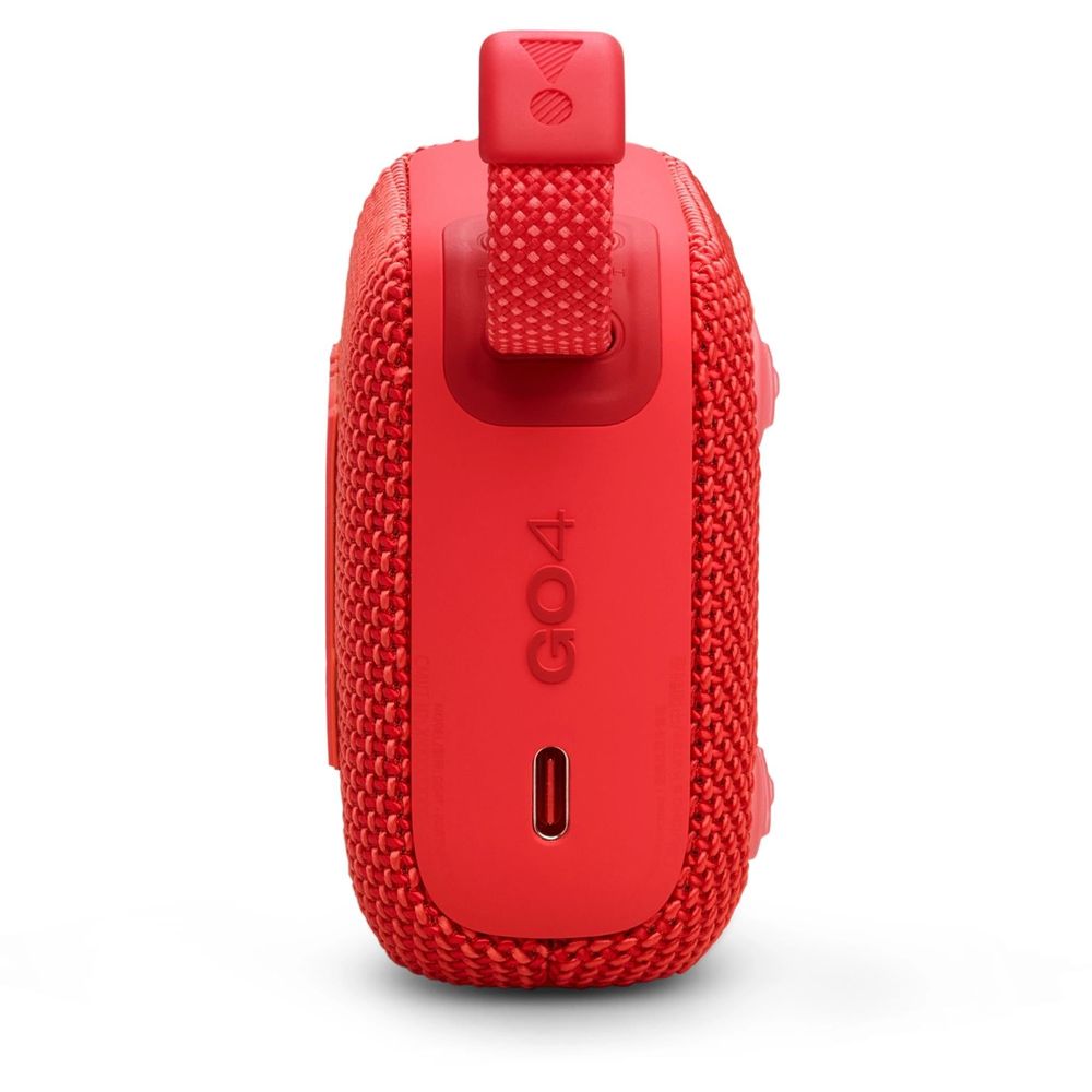 JBL Go 4 Mini Ultra-portable Bluetooth Speaker (Red)