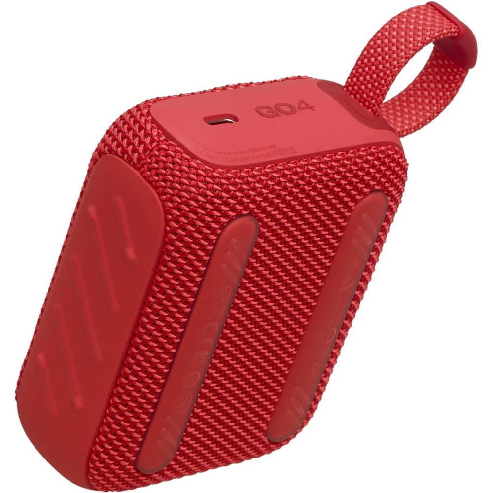 JBL Go 4 Mini Ultra-portable Bluetooth Speaker (Red)
