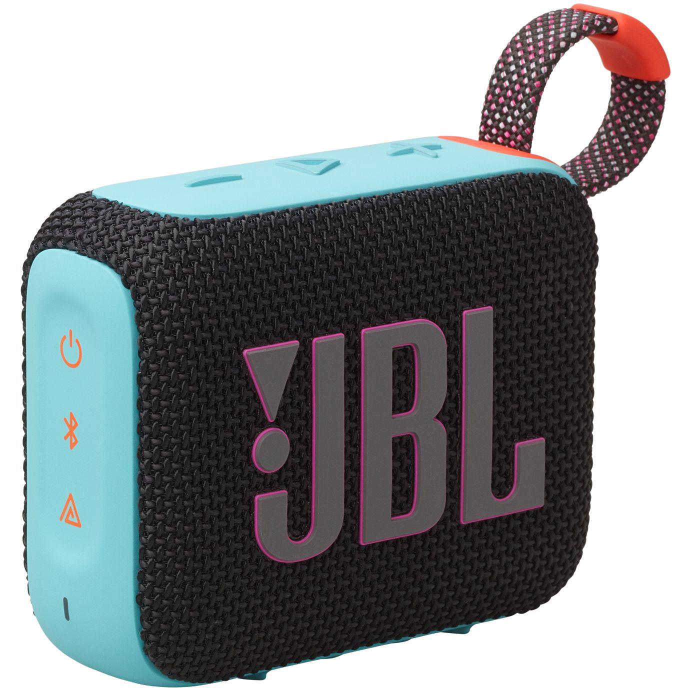 JBL Go 4 Mini Ultra-portable Bluetooth Speaker (Black/Blue)