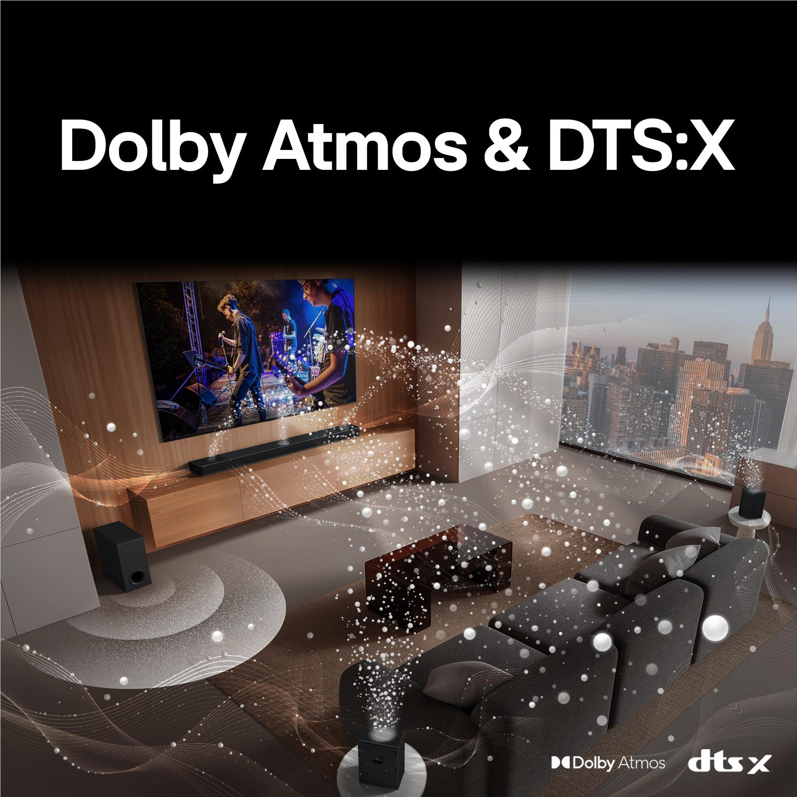 LG S95TR 810W 9.1.5 Channel Soundbar with Dolby Atmos