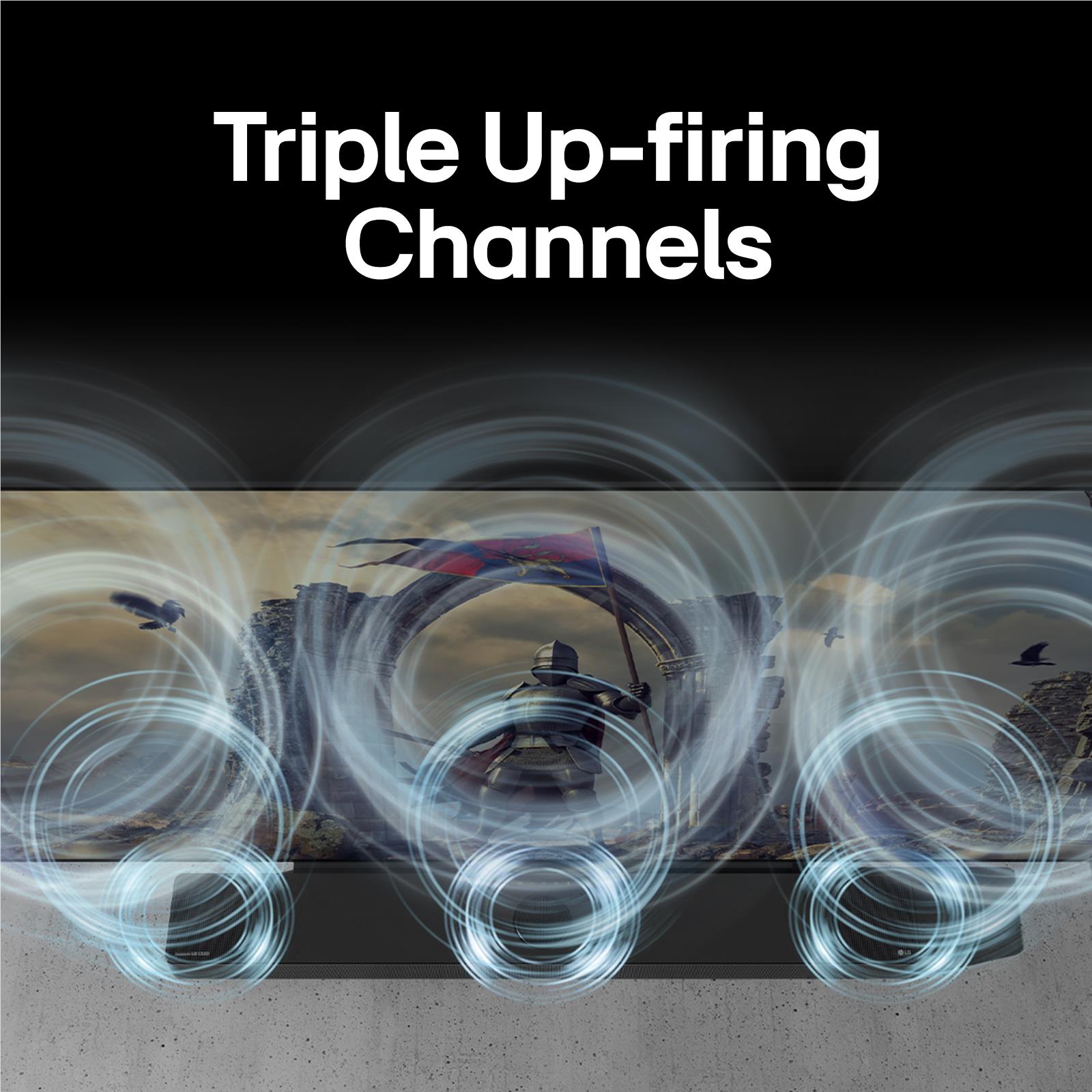 LG S95TR 810W 9.1.5 Channel Soundbar with Dolby Atmos