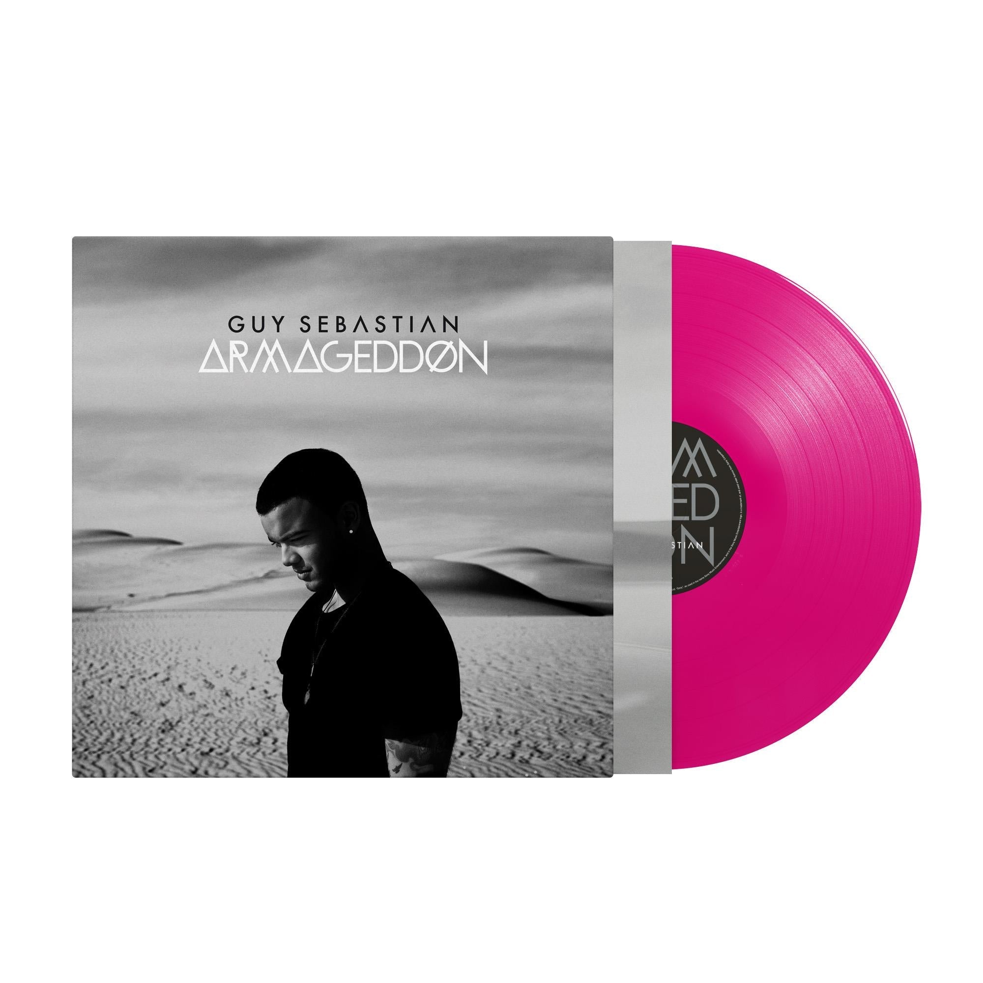 Armageddon (10th Anniversary Hot Pink Vinyl) - By: Guy Sebastian