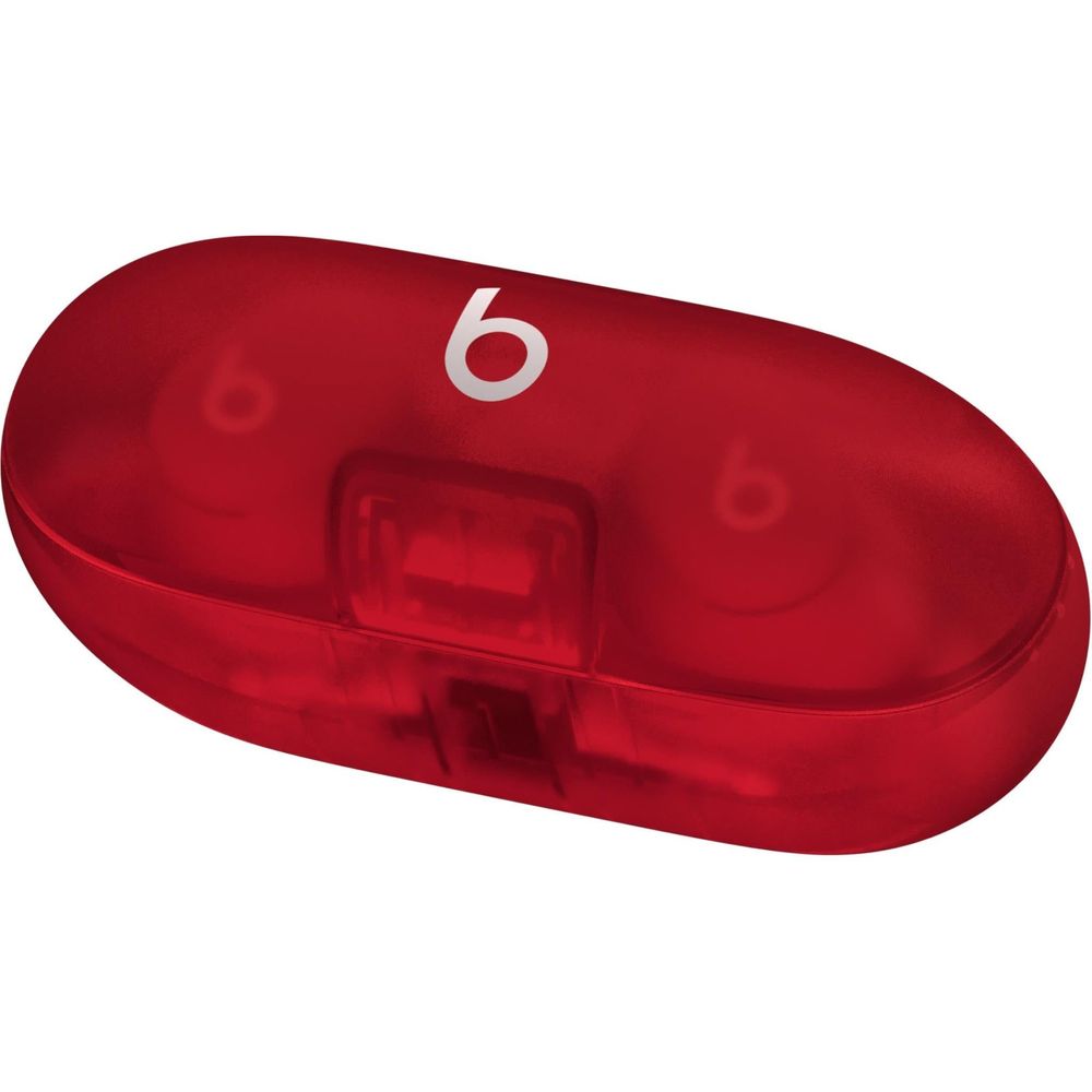 Beats Solo Buds True Wireless Earbuds (Transparent Red)