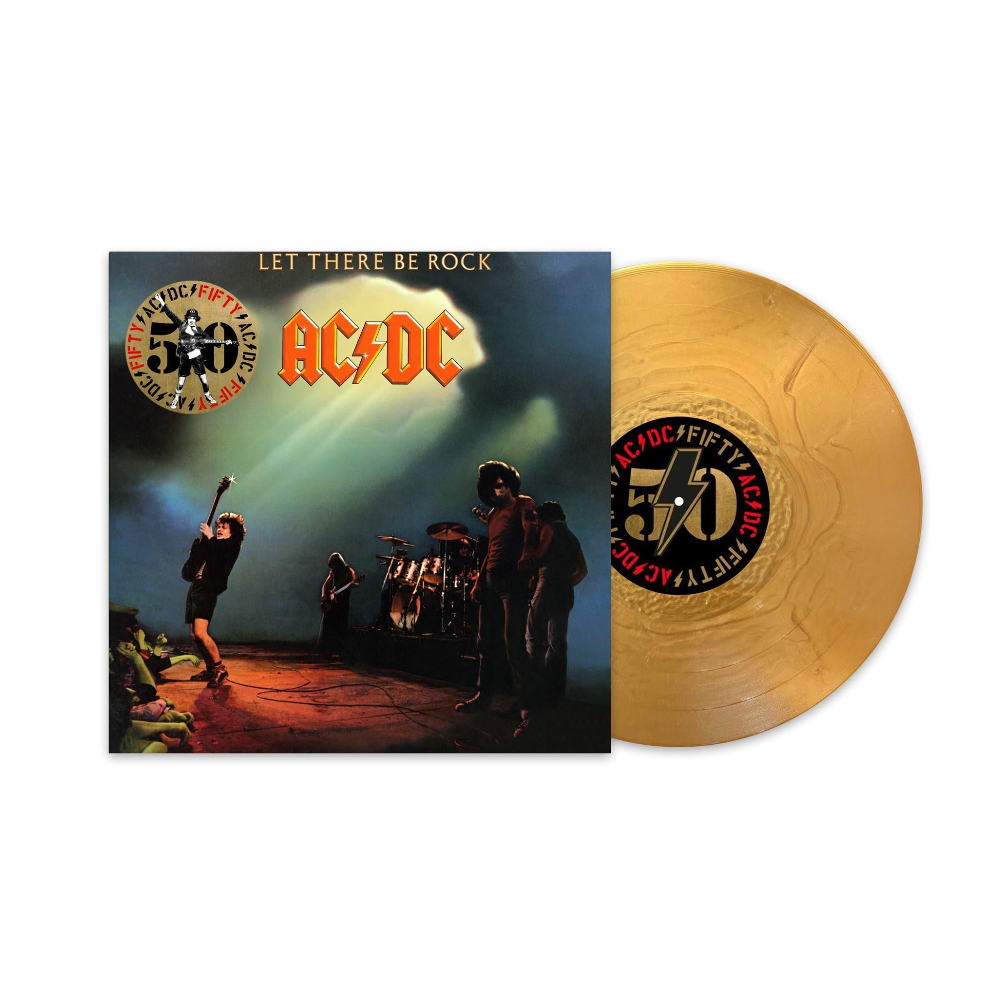 Let There Be Rock (Gold Nugget Vinyl) - By: Ac/dc