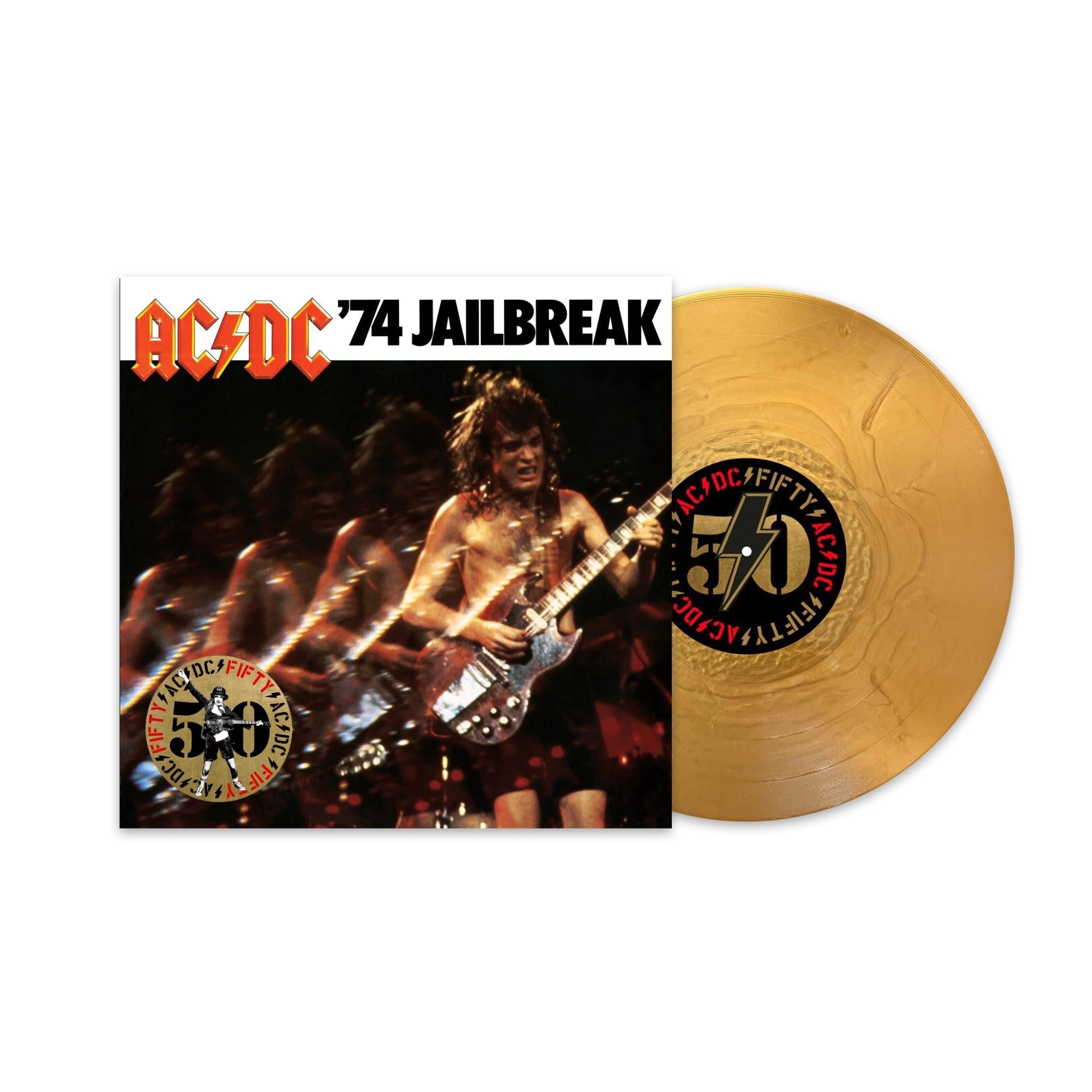 74 Jailbreak (Gold Nugget Vinyl) - By: Ac/dc