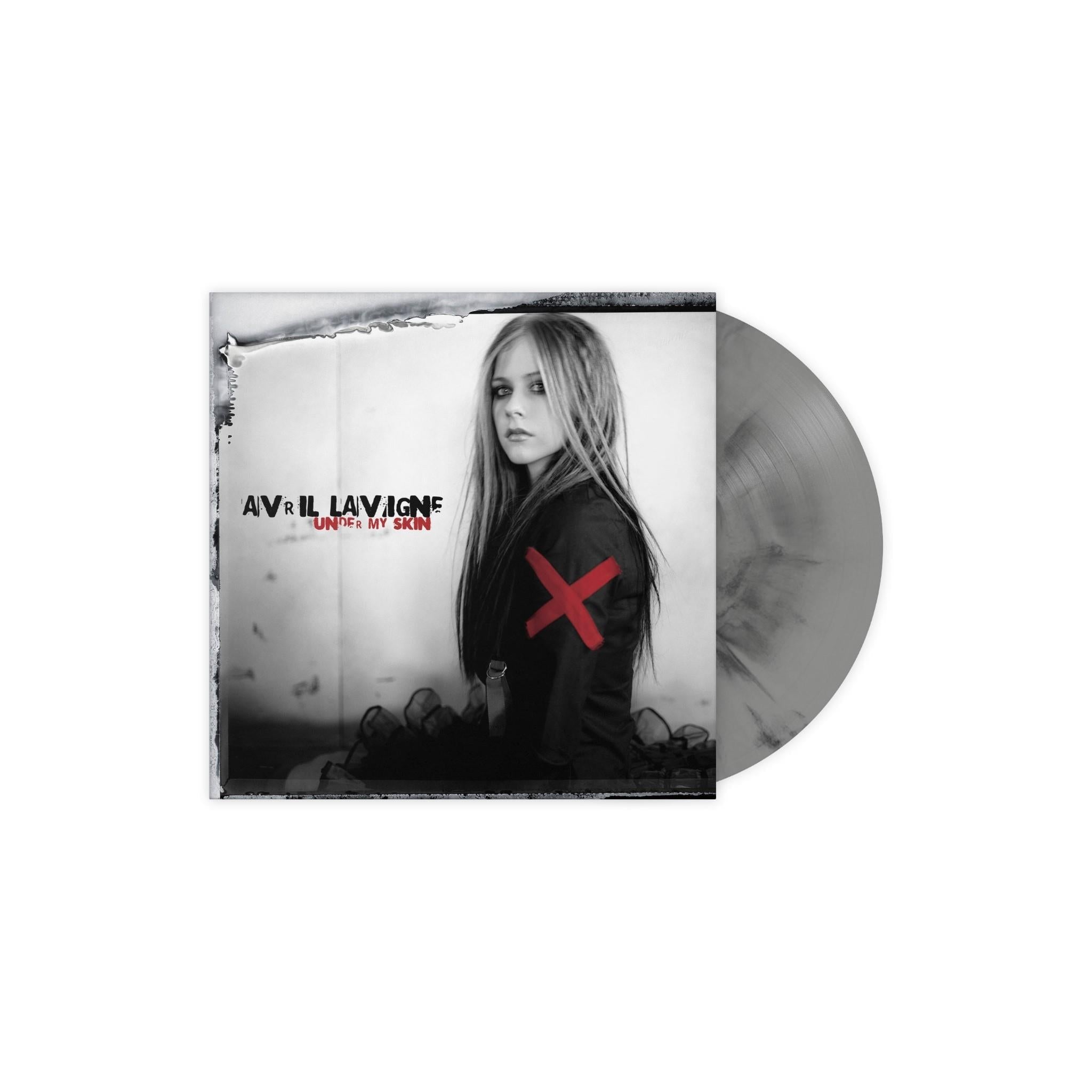 Under My Skin (Silver Grey & Black Marbled Vinyl) - By: Avril Lavigne