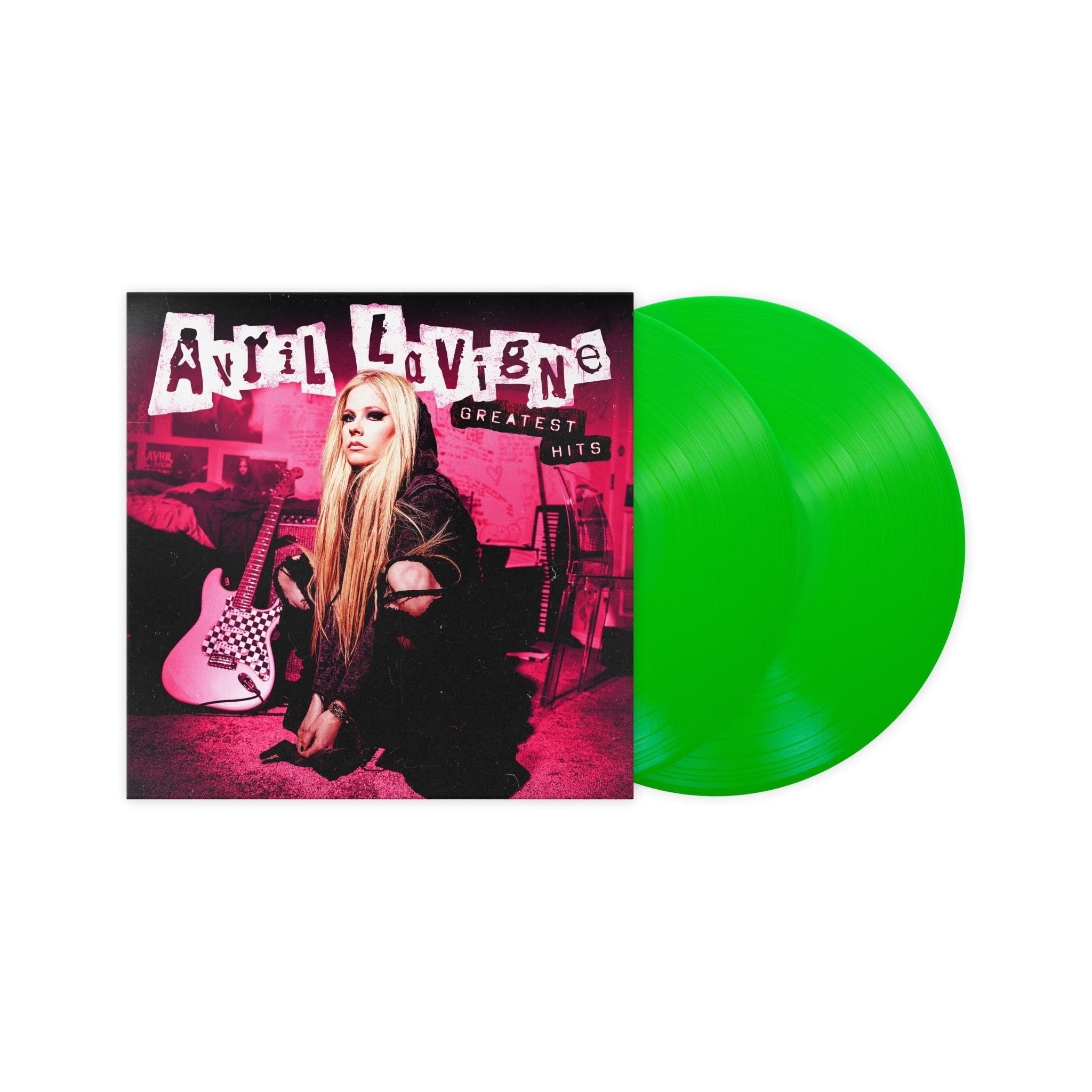 Greatest Hits (Neon Green Vinyl) - By: Avril Lavigne
