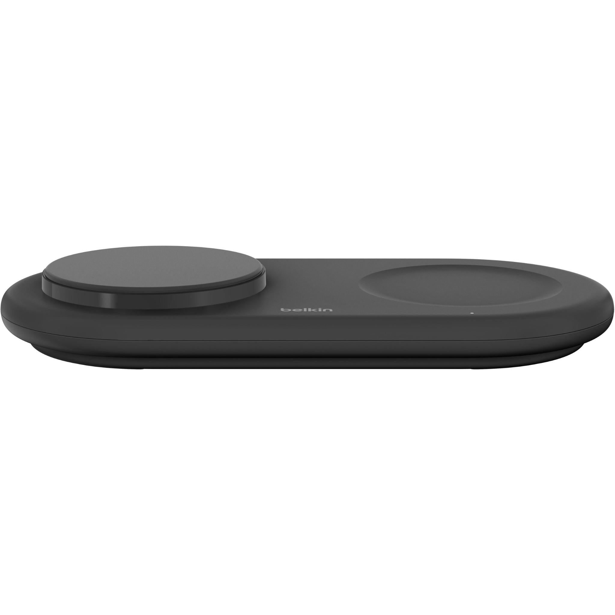 Belkin BoostCharge Pro2-in-1 Magnetic Wireless Charging Pad with Qi2 15W (Black)