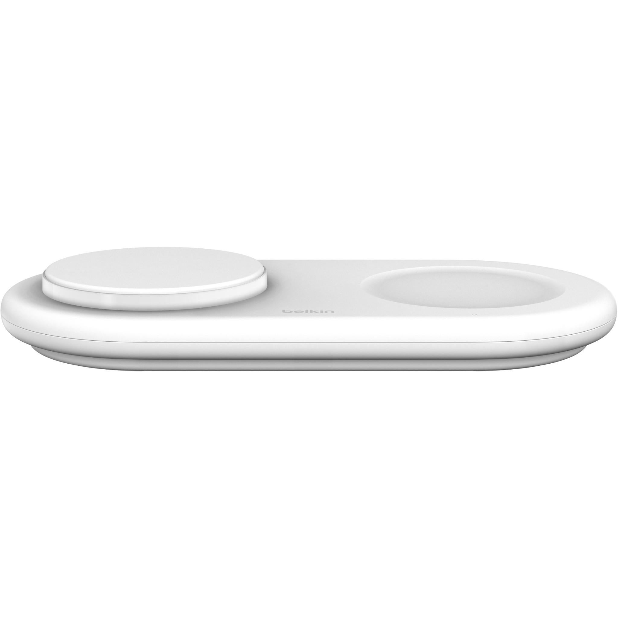 Belkin BoostCharge Pro2-in-1 Magnetic Wireless Charging Pad with Qi2 15W (White)